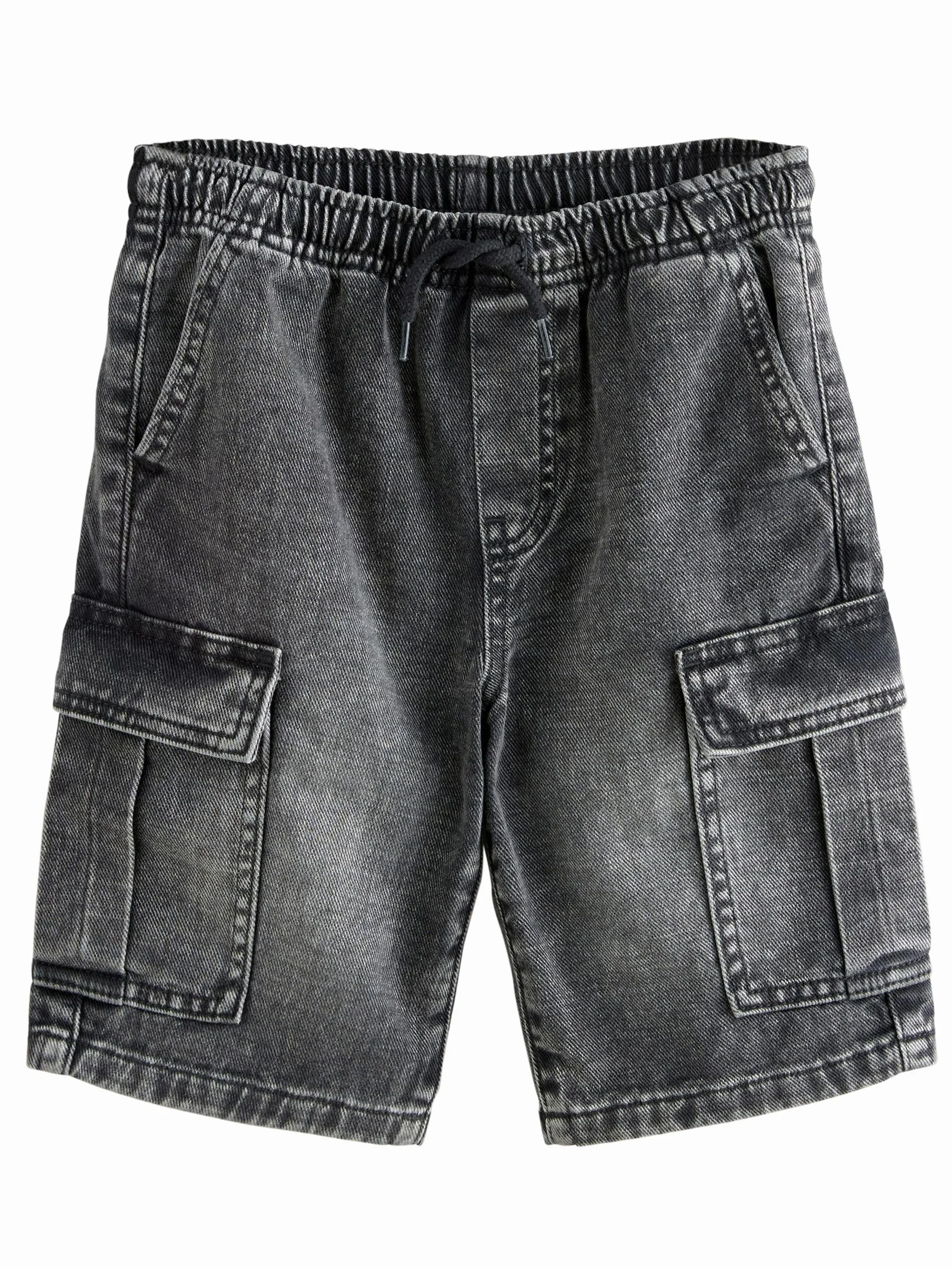 NEXT Ragazzo Confezione da 2 Shorts Cargo in Denim 100% Cotone
