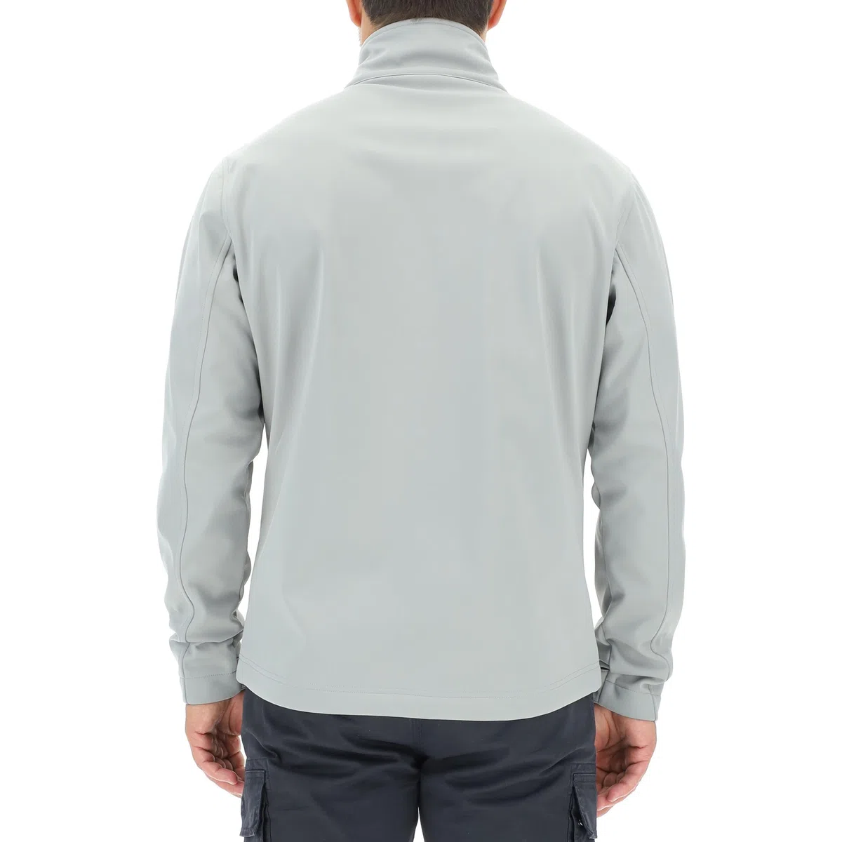 Jeep J Giacca Softshell Uomo Tasche Zippate - Piccola Stampa Jeep J23w Giacca Uomo