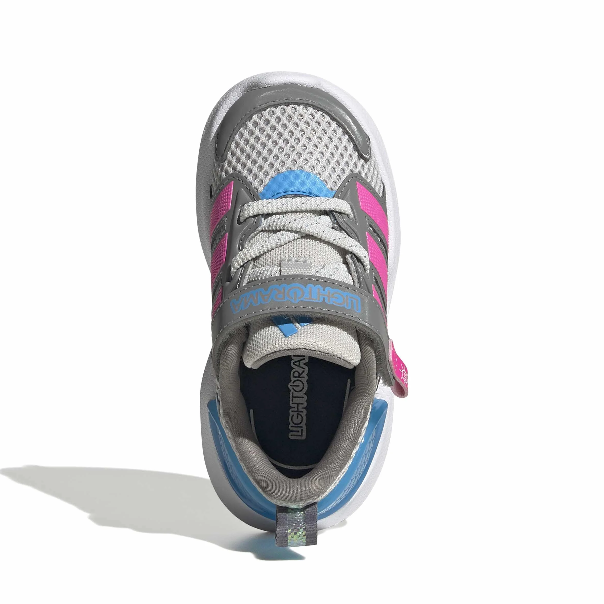 Adidas Unisex - Bimbi 0-24 LIGHTORAMA Runner Shoes Infants, Ice Lavender/Silver Met./Flash Aqua, 26 1/2 EU