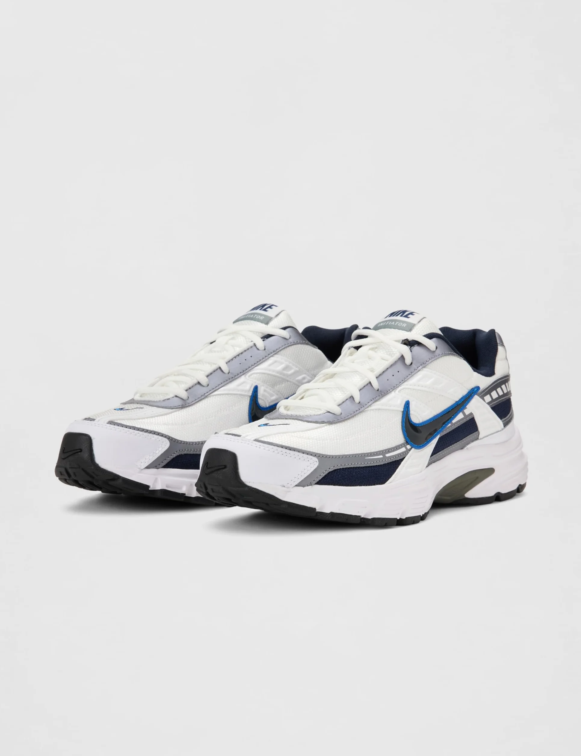 NIKE Initiator Sneakers Uomo, Bianco/Blu/Argento - 394055-101