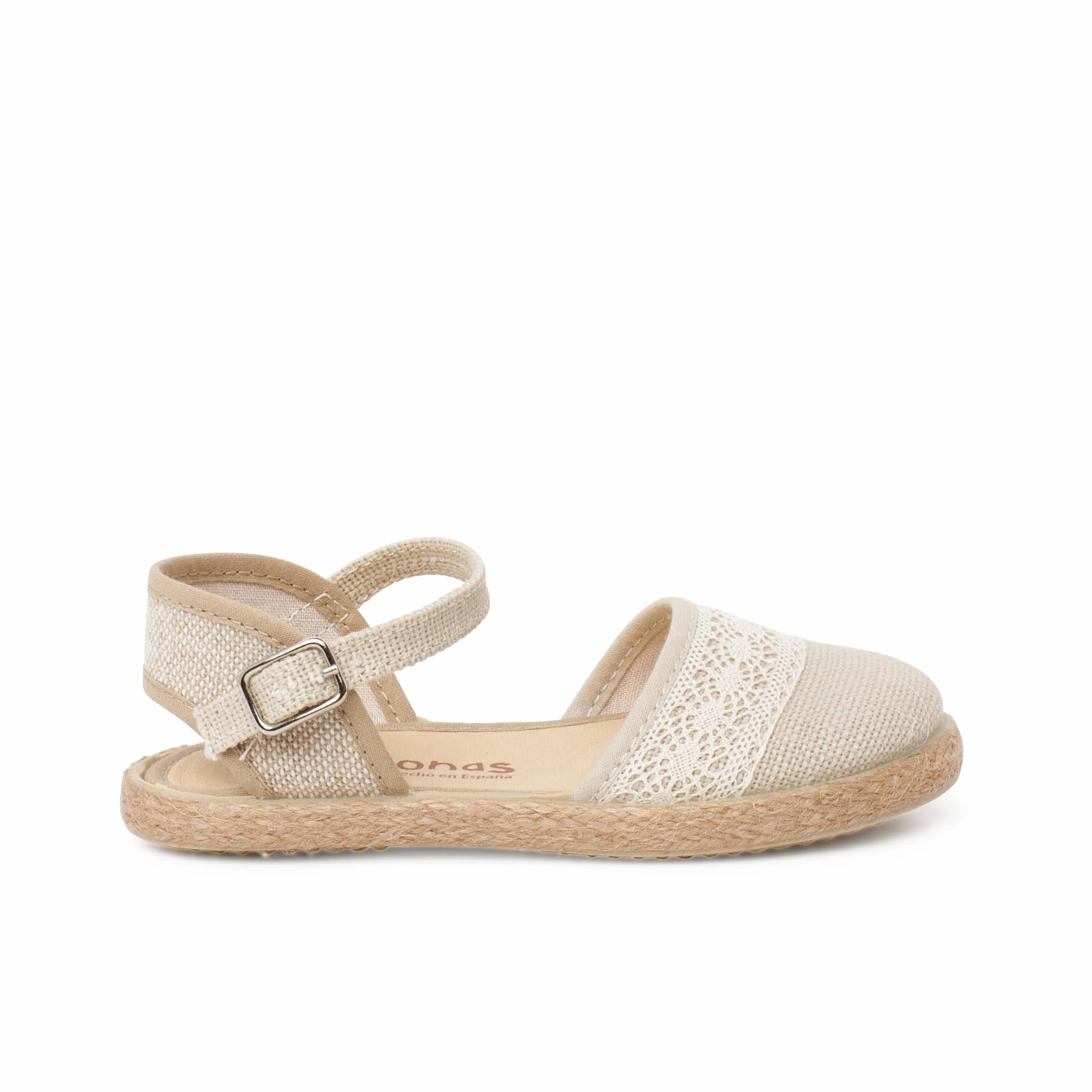 Pisamonas Espadrillas Cerimonia Lino Pizzo A Tombolo