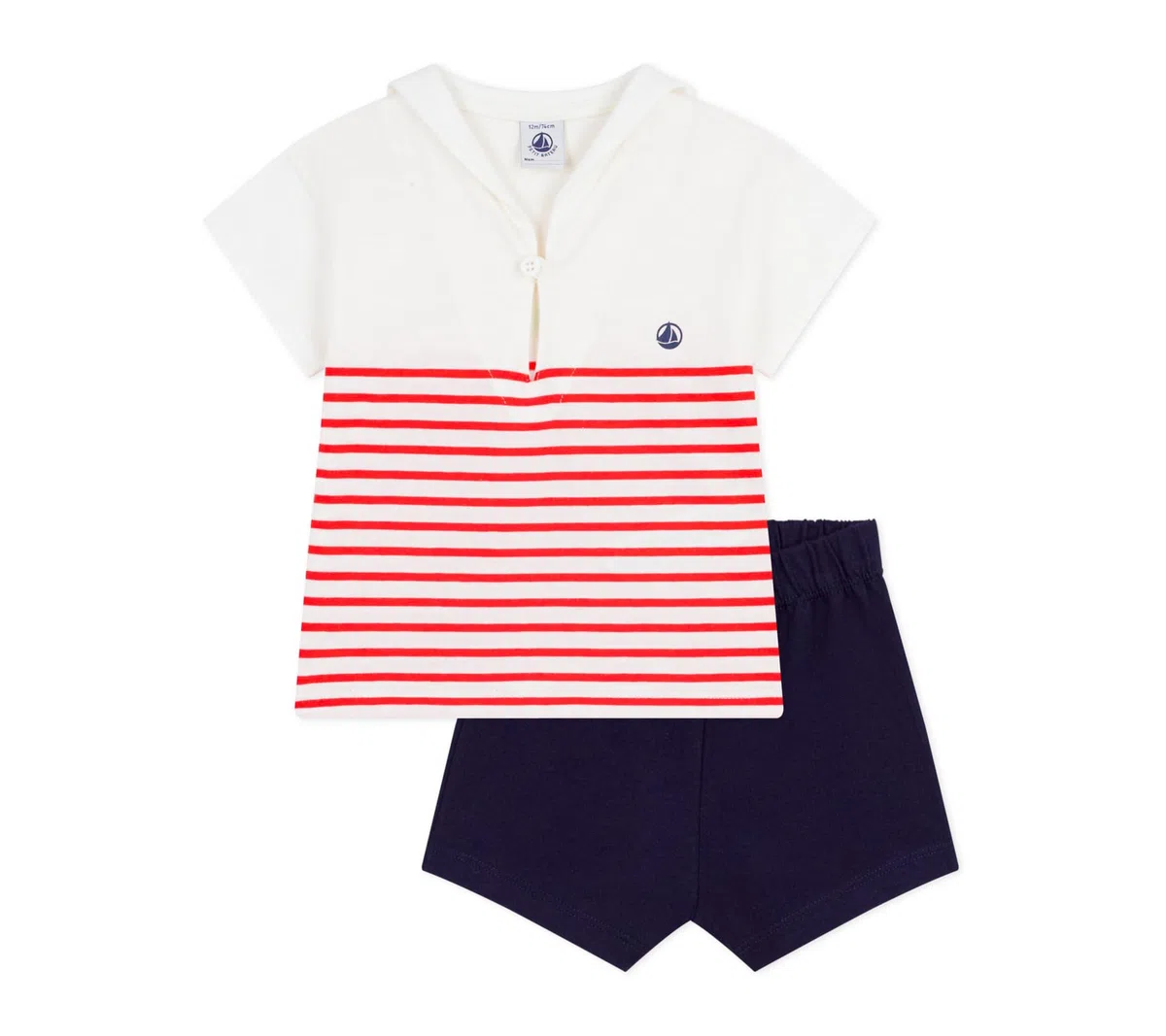 Petit Bateau A0f3v Abbigliamento GIORNO Bimbo 0-24