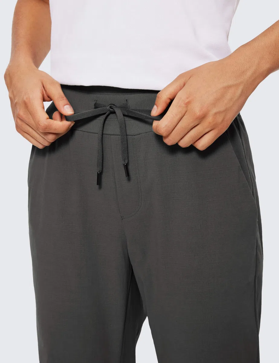 CRZ YOGA Donna Pantaloni Jogger in Vita con Coulisse Casuale Pantaloni Sportivi con Tasca