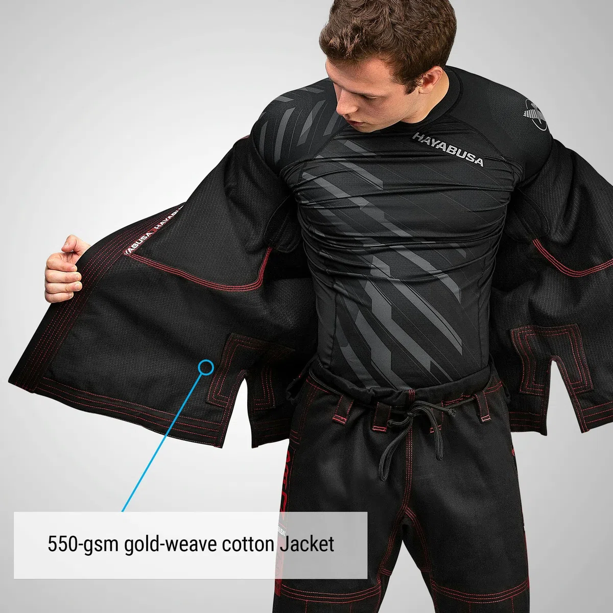 Hayabusa Goorudo 3 Gold Weave Jiu Jitsu Gi