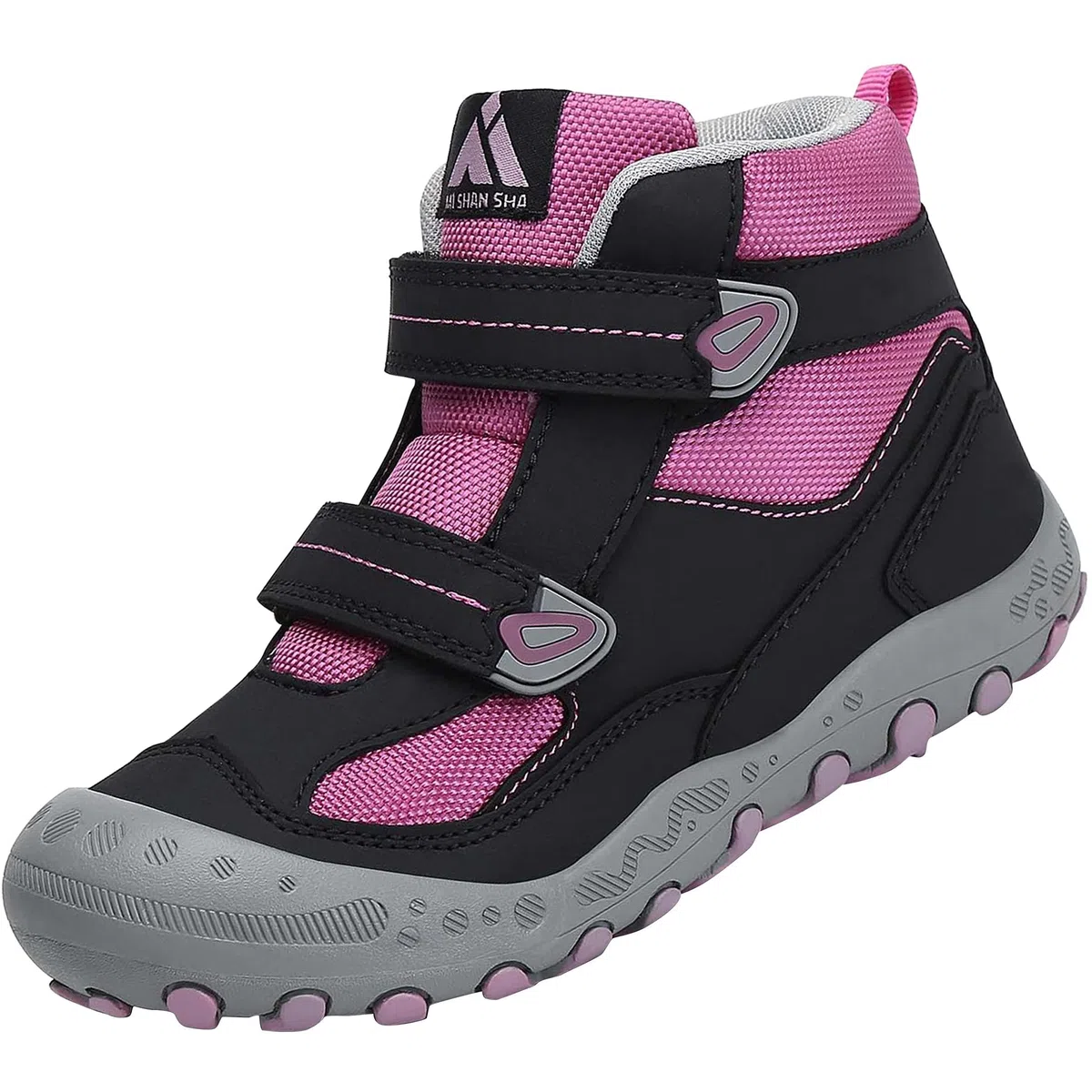 Mishansha Bambino Calzature da Escursionismo Traspiranti Confortevoli Ragazzi Scarpe da Escursione Antiscivolo Scarpe da Trekking Ragazze Scarpe Sportive All'aperto Taglia 24-38 EU