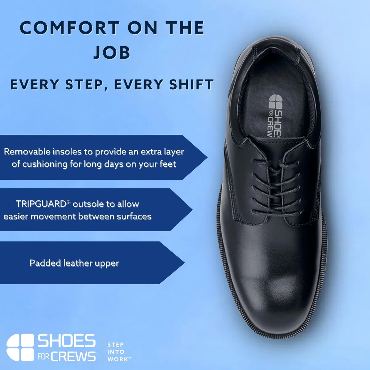 Shoes for Crews Cambridge Uniform Dress ShoeUomo