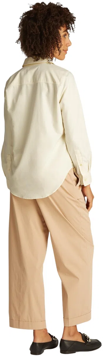 Tommy Hilfiger Donna Camicia Oxford Relaxed Fit