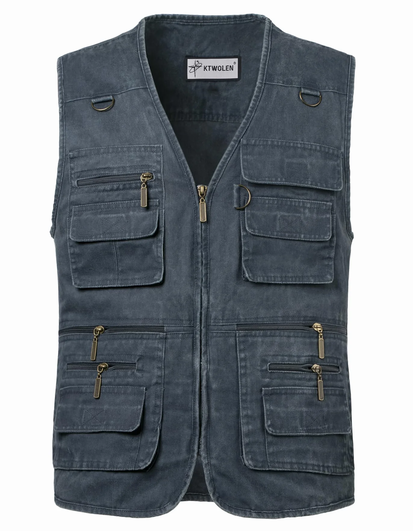 Gilet da Pesca Uomo Gilet da Viaggio Sport Multitasca Giubbino da Lavoro Smanicato Reporter Caccia Gilet da Fotografi Giacche Safari