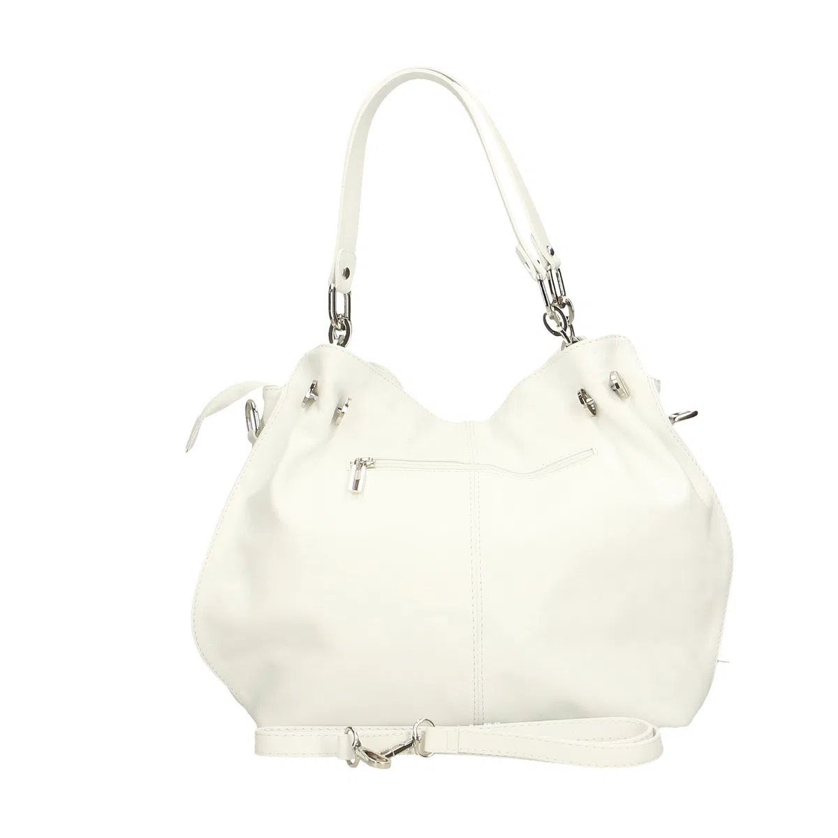 Chicca Borse Borsa a Spalla Donna in Pelle Made in italy 38x30x12 Cm