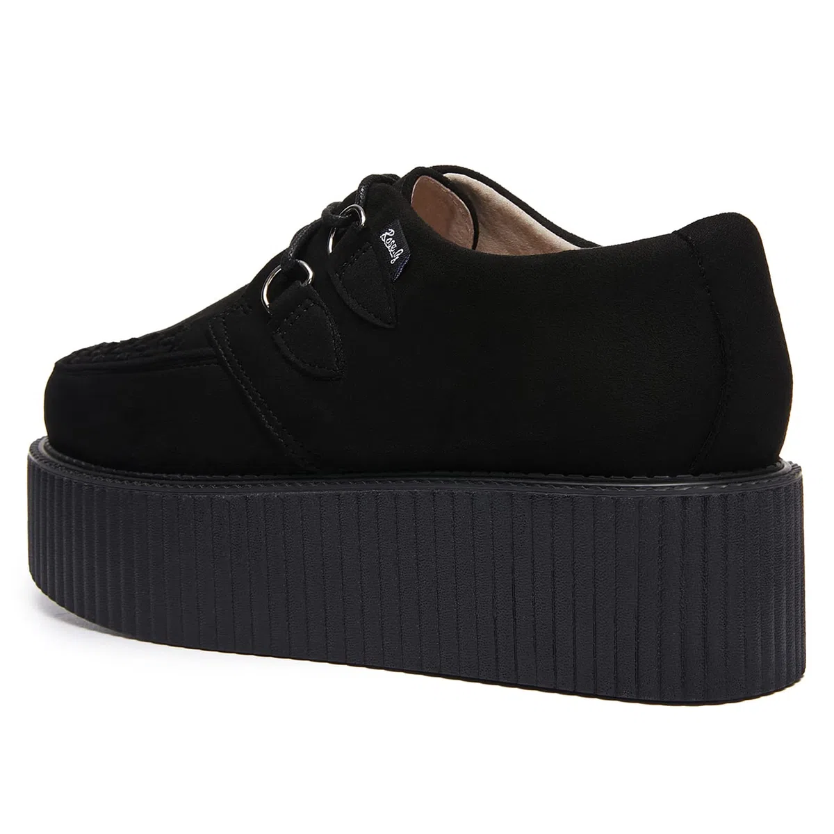 RoseG Scarpe Stringate da Donna Piattaforma Gote Punk Creepers