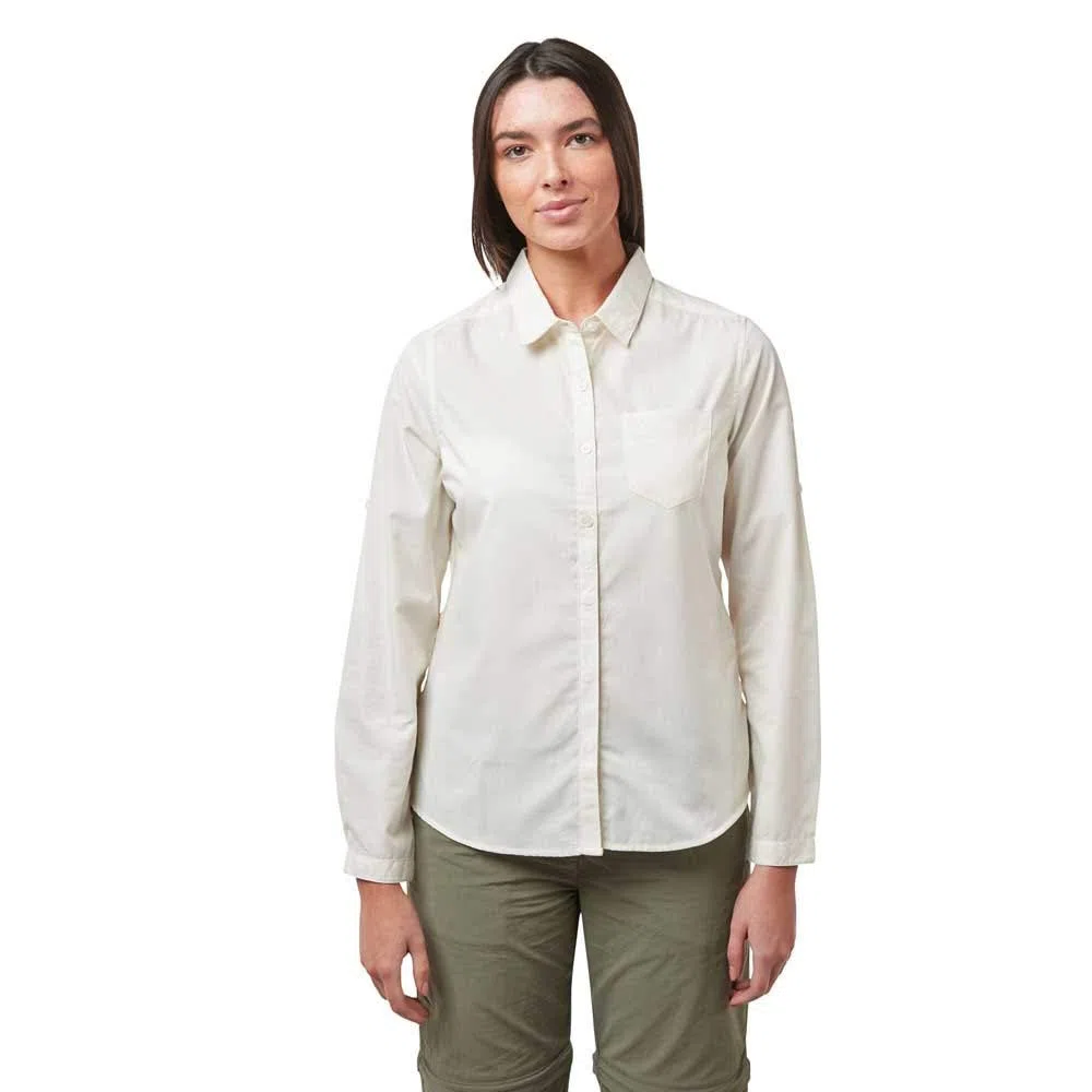 Craghoppers Kiwi Long Sleeved Shirt Camicia Donna