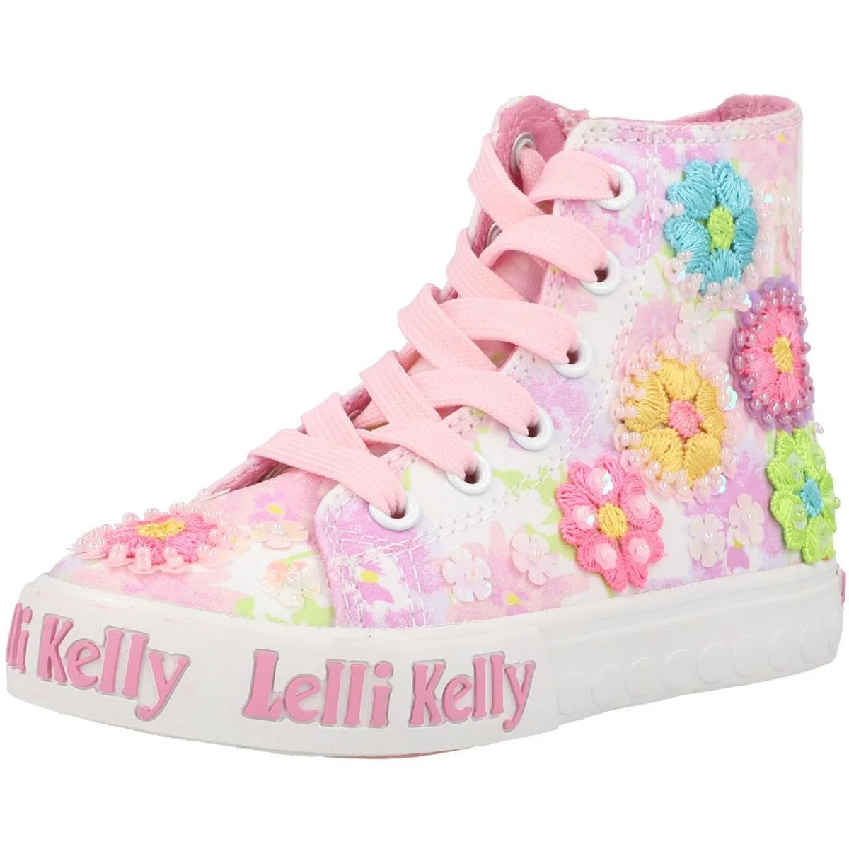 Lelli Kelly Canvas Ragazze Baseball Boots Eloise Mid Ankle LK4910
