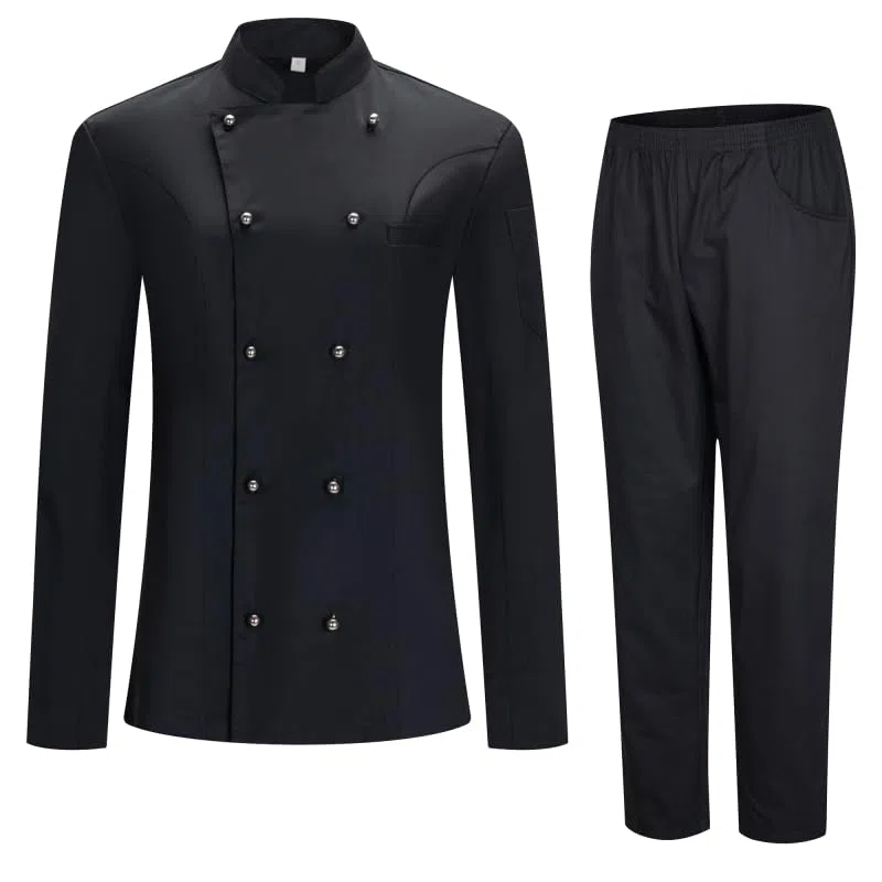 MISEMIYA - Giacca e Pantaloni da Cuoco da Uomo - Giacca da Cuoco da Uomo - Divisa da ospitalità - 8501-8312