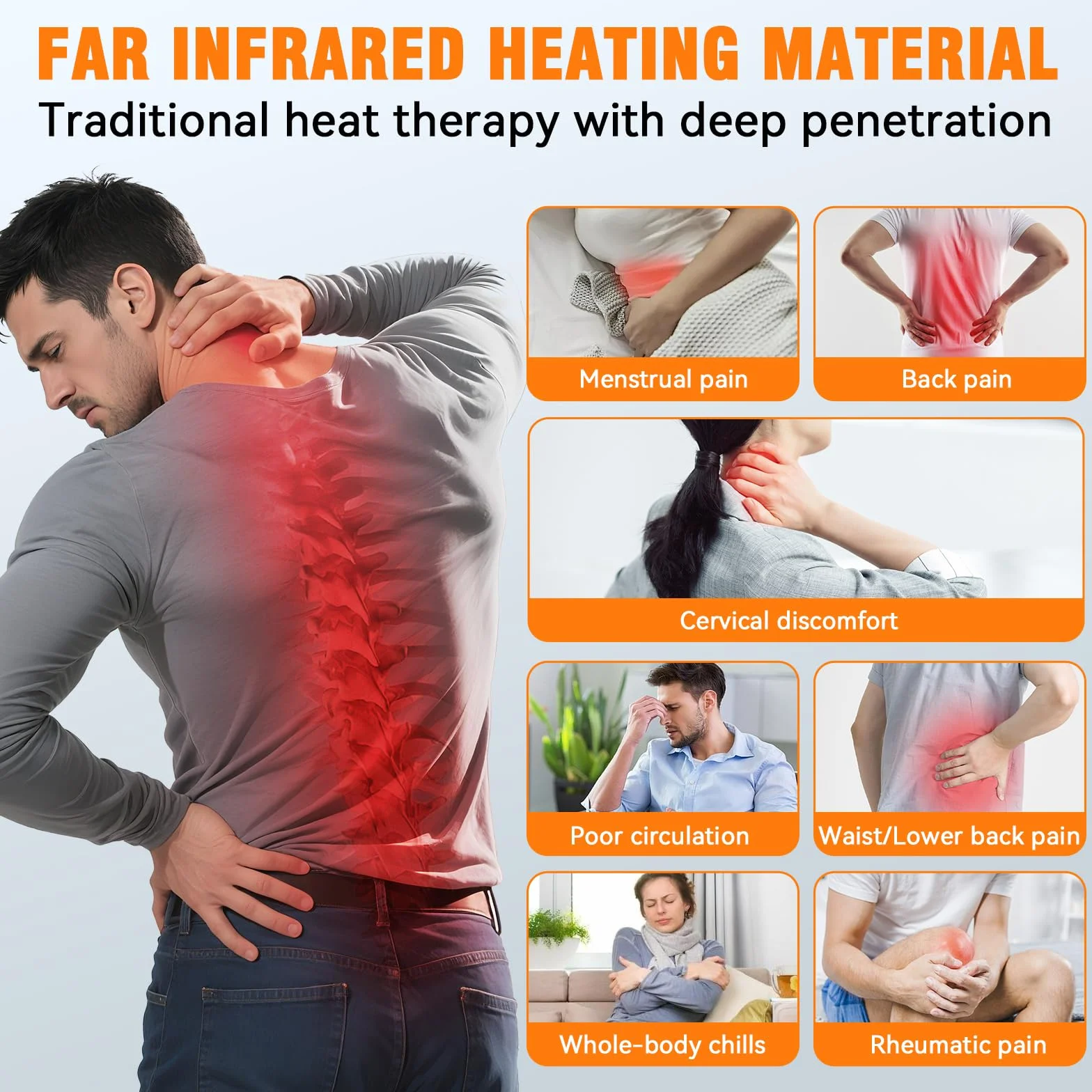Tiazhan Gilet Riscaldato, con Batteria(16000 mAh)/3 Temperature Regolabili, Gilet Riscaldante Leggero, Intelligente e Ricaricabile, Giubbotto Riscaldato, per Uomo e Donna, Sci All'aperto, Campeggio