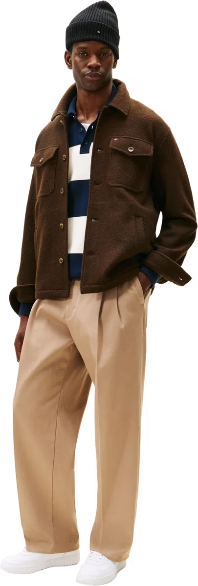 Tommy Hilfiger TH Basket Core Lite Lth Fm0fm05713, Basso Top Uomo