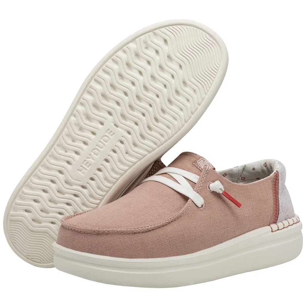 HEYDUDE Wendy Rise Lunar sneaker beige da Donna 40074-2YU