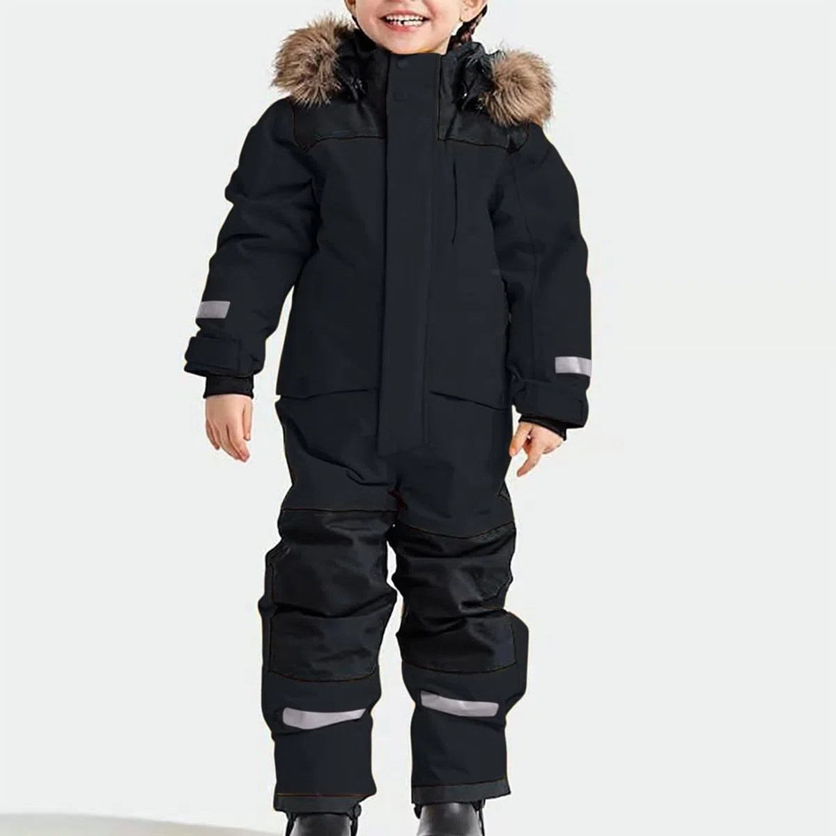 Tuta Da Sci Bambino Intera Tuta Da Neve Di Un Pezzo Bambini Invernale Outdoor Antivento, Calda, Impermeabile E Traspirante, Apertura Con Cerniera Tuta Neve Bambina Tuta Da Neve Bambino 1-15 Anni