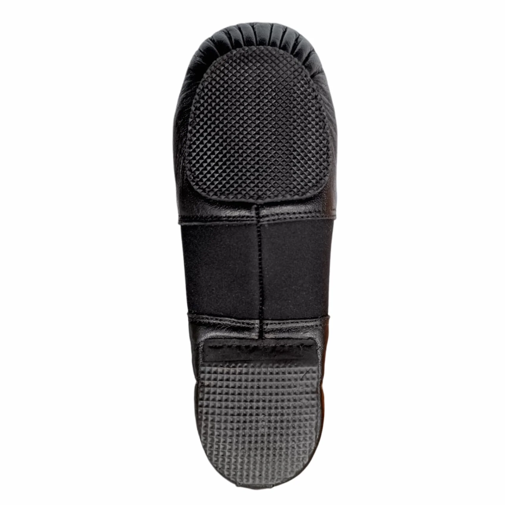 Jazz Shoes Slip on Rubber Split Sole Soft Leather Neoprene Modern Stage Fish Style