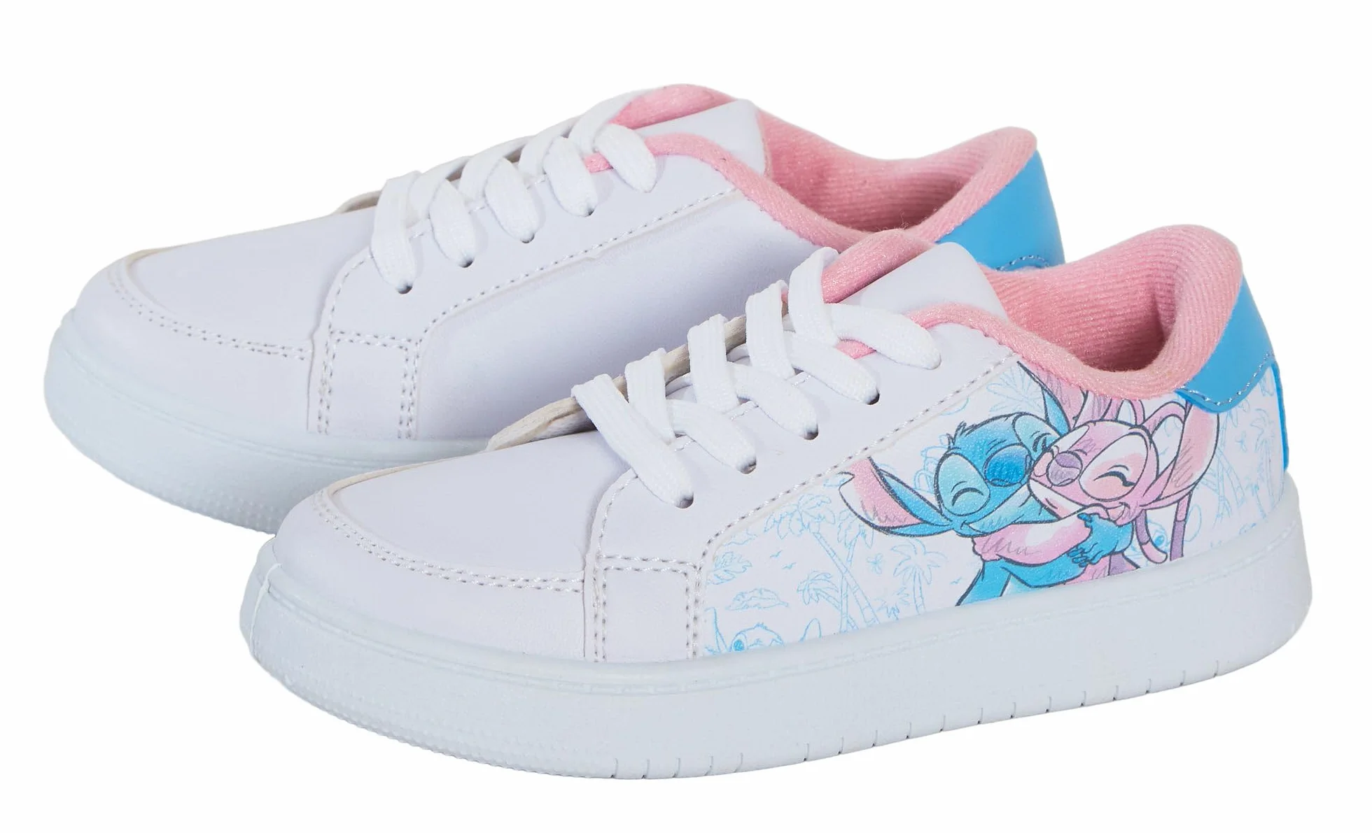 Disney Scarpe da ginnastica con lacci per bambini adolescenti adulti Plimsolls