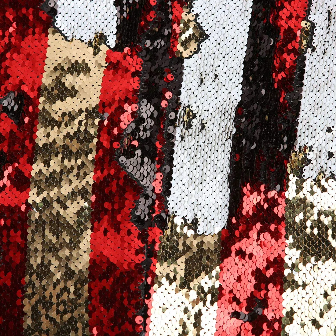 Giacca/Blazer da Uomo alla Moda, Due Colori Brillanti, con Paillettes reversibili