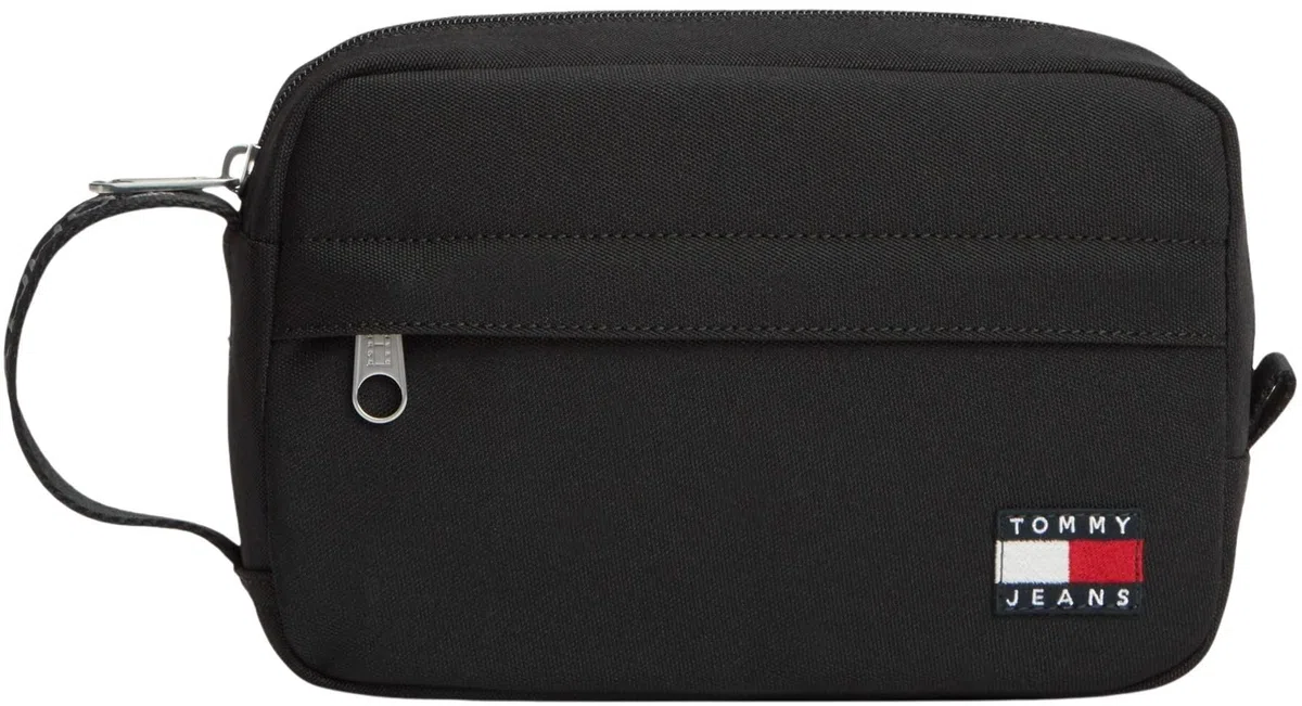 Tommy Jeans TJM Ess Daily Bagno Uomo AM0AM14212, Nero (Nero)