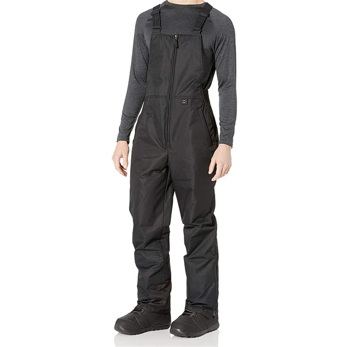 Salopette Neve Donna Uomo Invernali in Nylon Impermeabile Pantaloni Sci Asciugatura Rapida con Bretelle Regolabili Completo Tuta Sci Snowboard Elegante Aderenti Curvy Tecnici per Trekking Lavoro