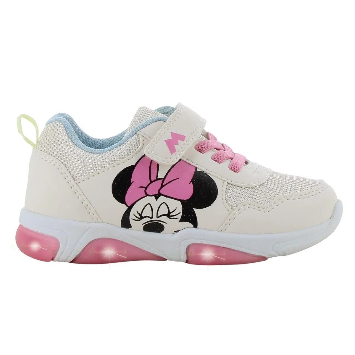 Leomil Disney Minnie Sneakers Female Scarpe con Luci Female, Perfette per la Scuola e Il Tempo Libero