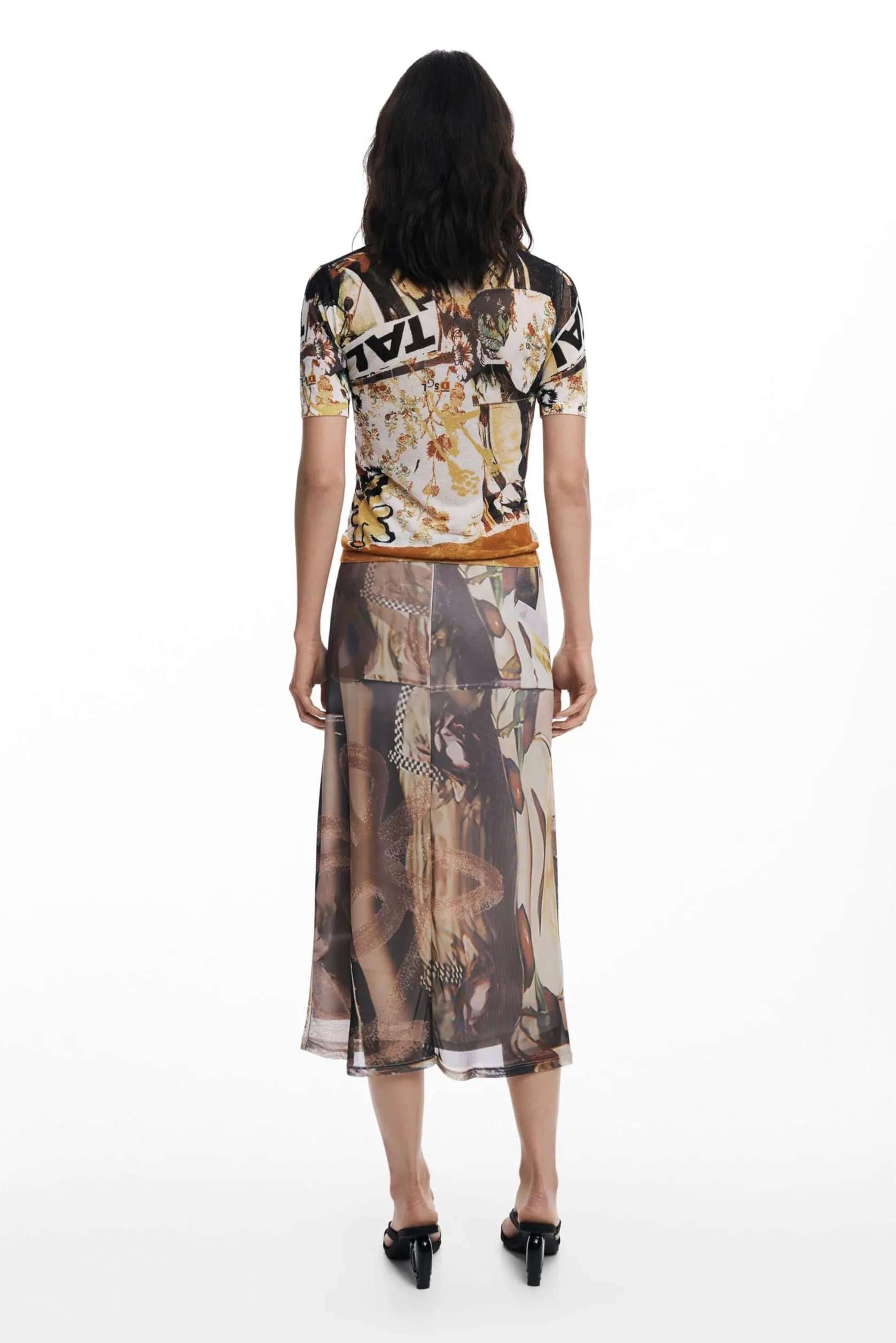 Desigual 25wwfk05 Skirt Donna