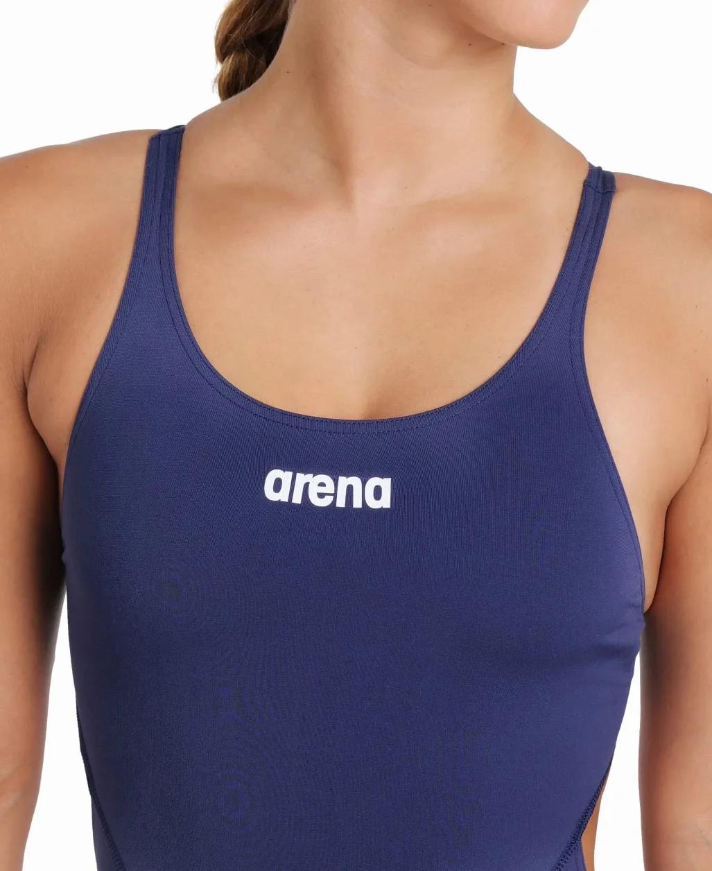 ARENA Costume Donna Intero Piscina Solid Nuoto Dark Sage Verdone Scuro