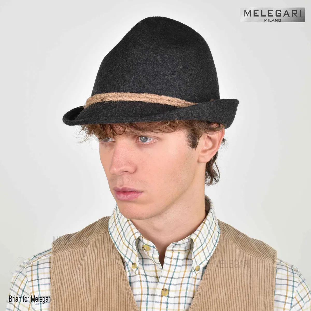 Melegari Cappello Tirolese Dreispitzhut Stella Alpina | Cappello da Montagna | Cappello Alpino | Uomo Donna | Estate/Inverno