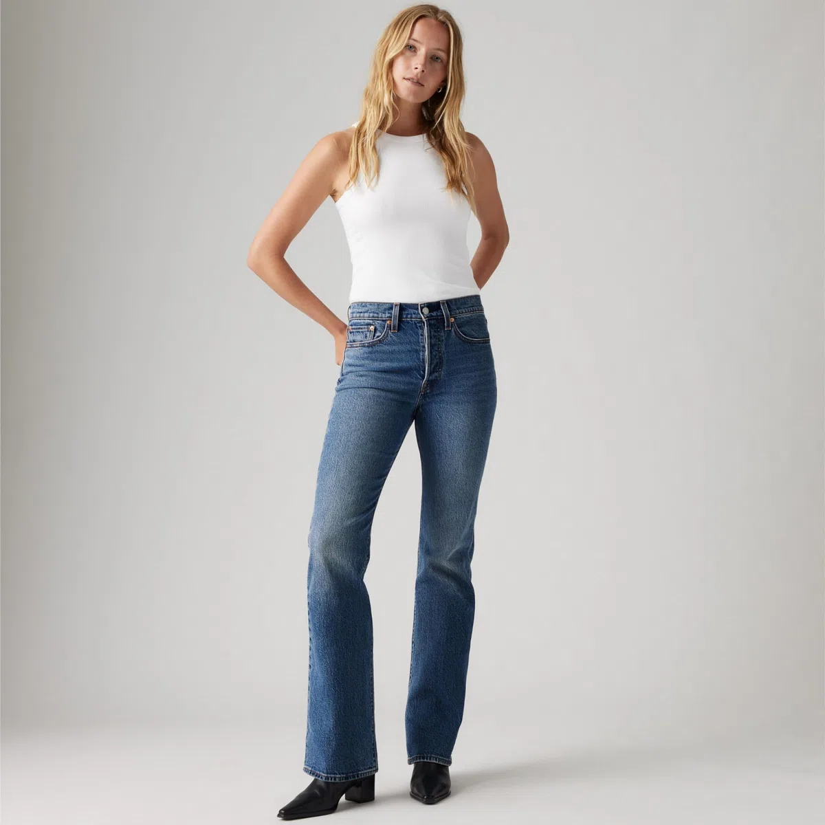 Levi's - Wedgie Boot, Jeans Donna