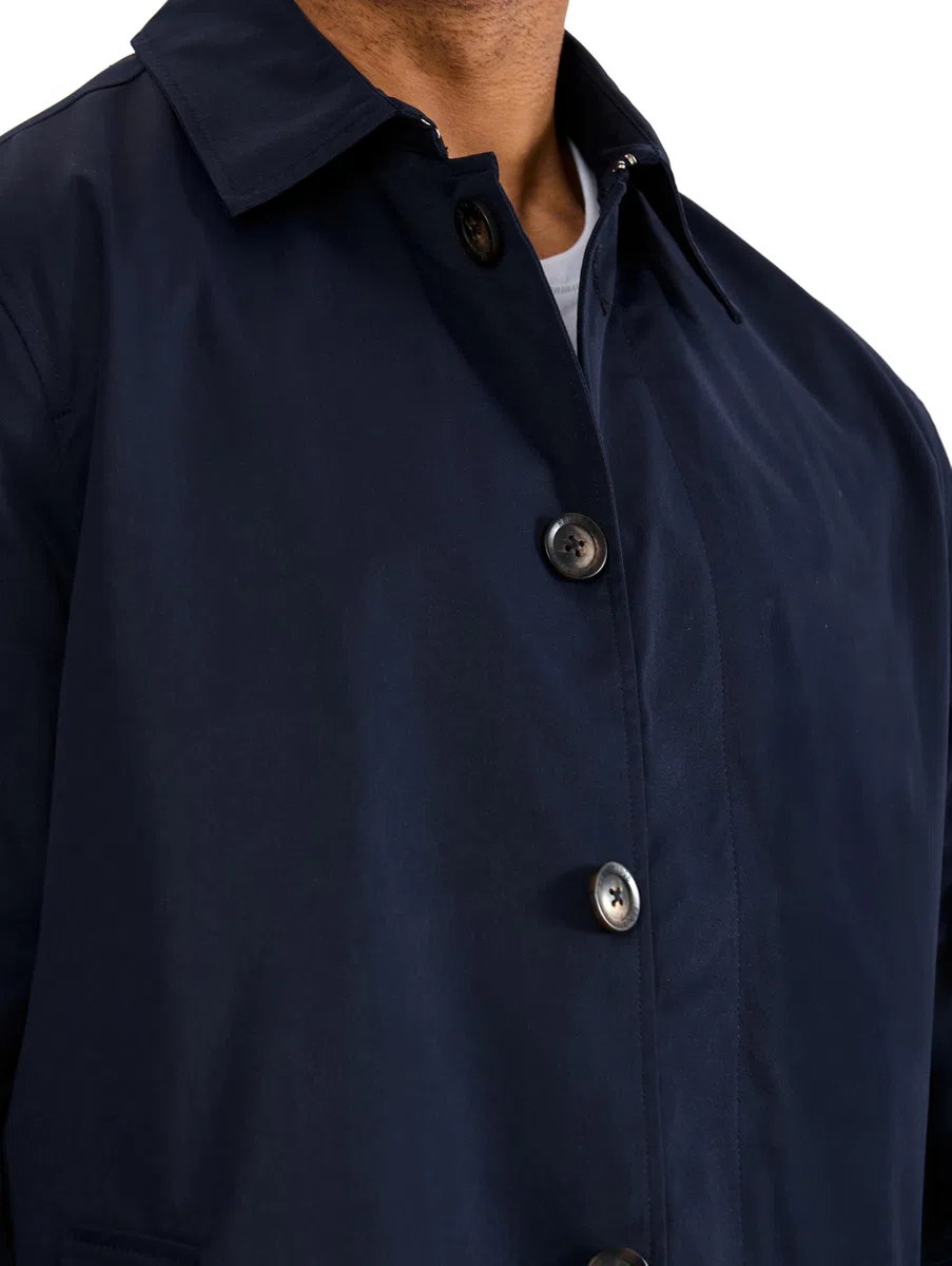Redbridge Cappotto corto con abbottonatura e colletto, elegante cappotto per la primavera e l'autunno, per business e Smart Casual