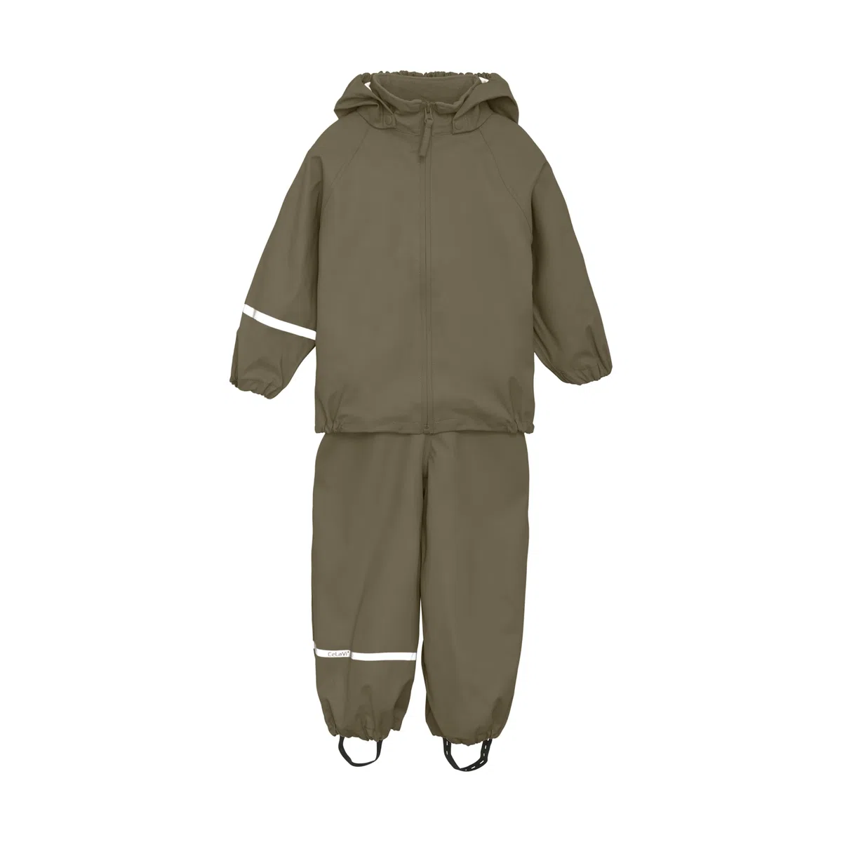 Celavi Basic Rainwear Set -Pu Giacca impermeabile Unisex - Bambini e ragazzi (Pacco da 1)