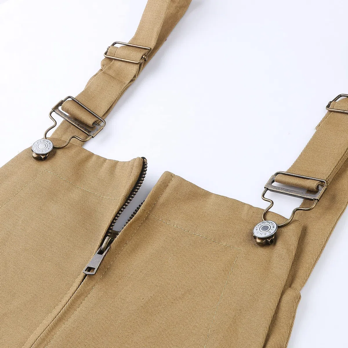 Generico Salopette Uomo in Casual Pantaloni Strappati Uomo in Tinta Unita Salopette Uomo Slim Fit Moda Jumpsuit