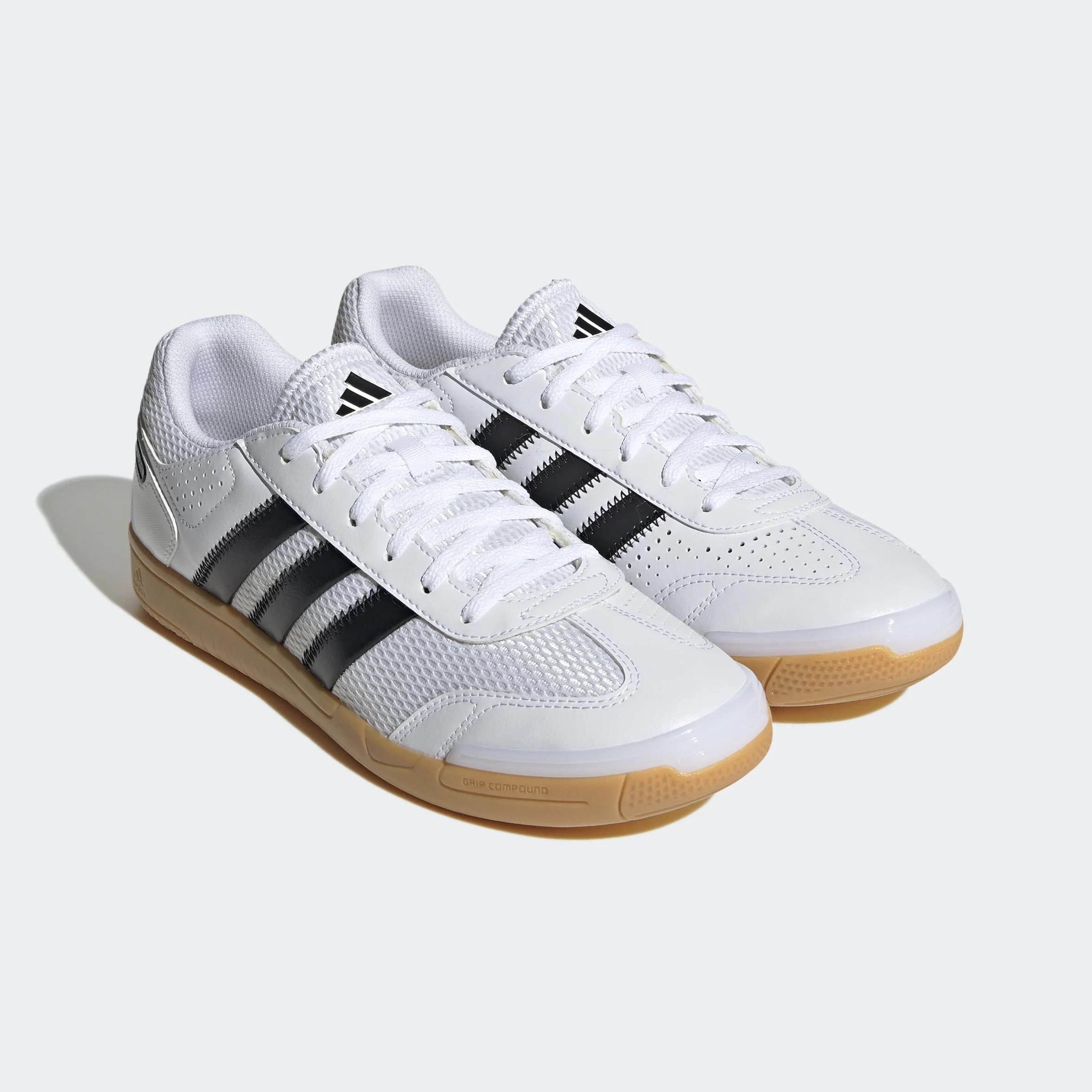 adidas Unisex - Adulto Spezial Light Handball Shoes, Cloud White/Core Black/Core Black, 38 2/3 EU