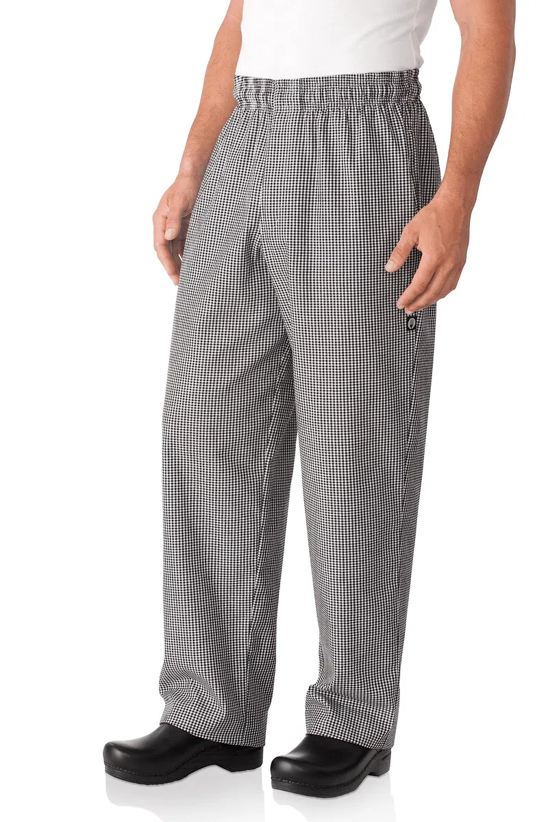 Chef Works Pantaloni da Cuoco da Uomo Essential Baggy Zip-Fly