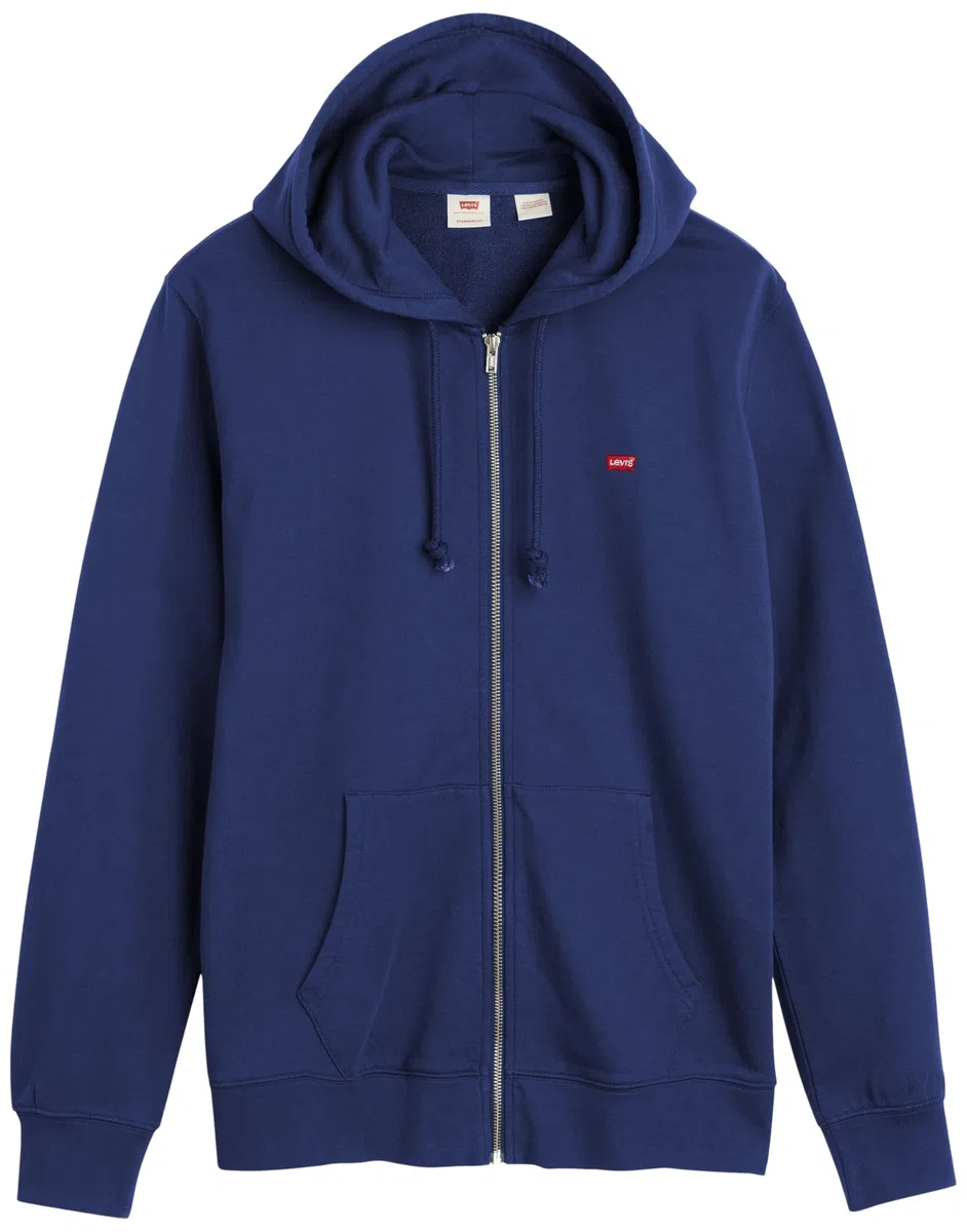 Levi's Big & Tall Original Housemark Zip Up Felpa Originale Uomo (Pacco da 1)