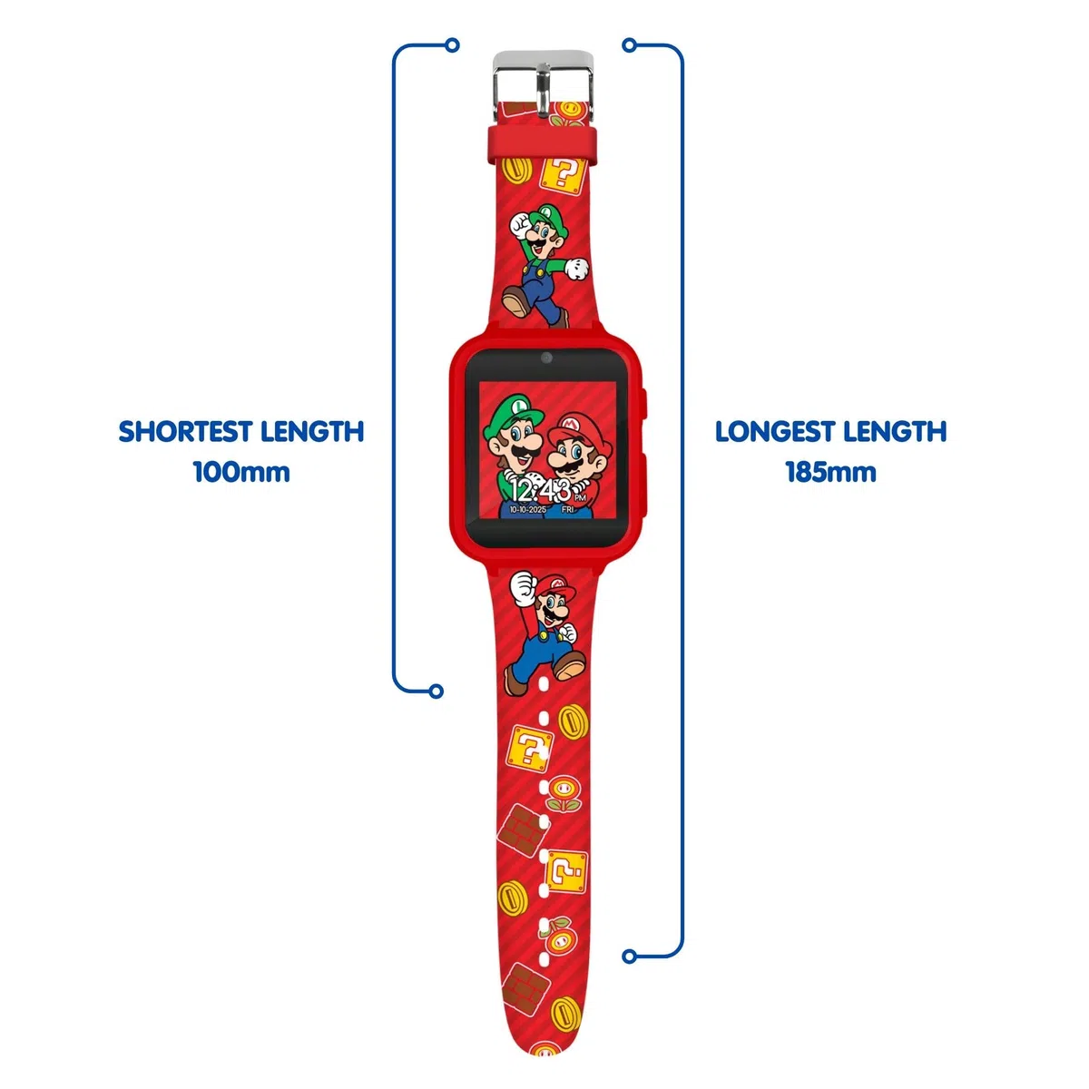Accutime Orologio interattivo per bambini Super Mario Bros
