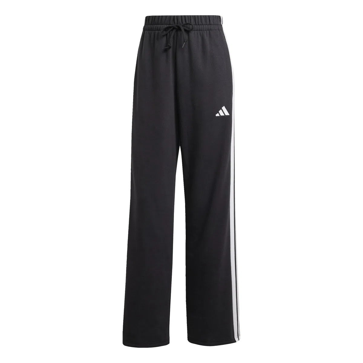 adidas Donna Essentials 3-Stripes Open Hem French Terry Pants