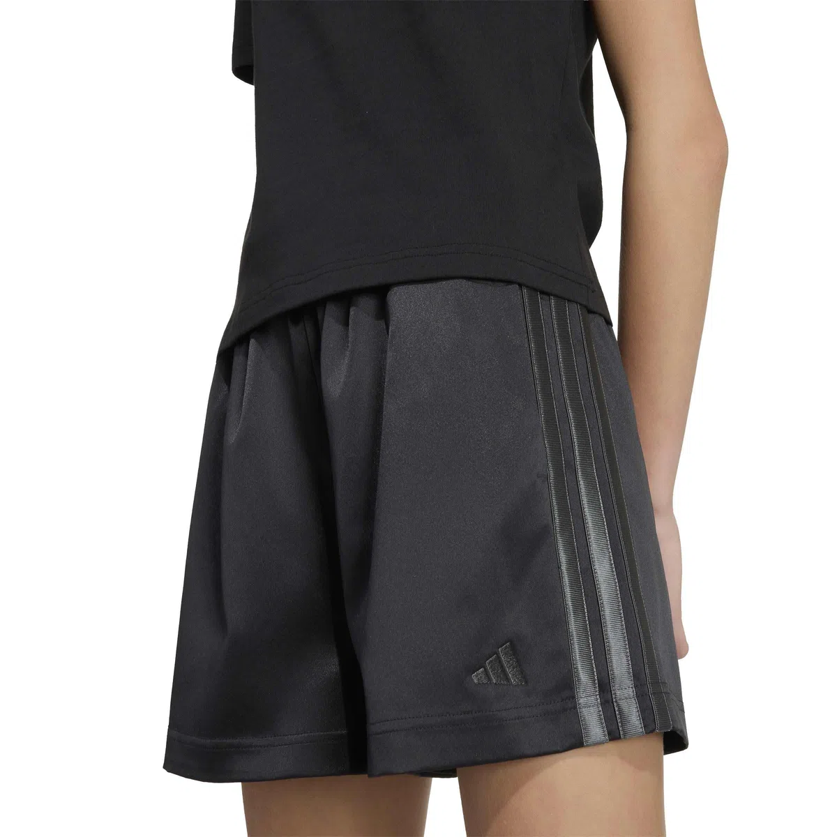 Adidas Pantaloncini Corti da Ragazza in Raso