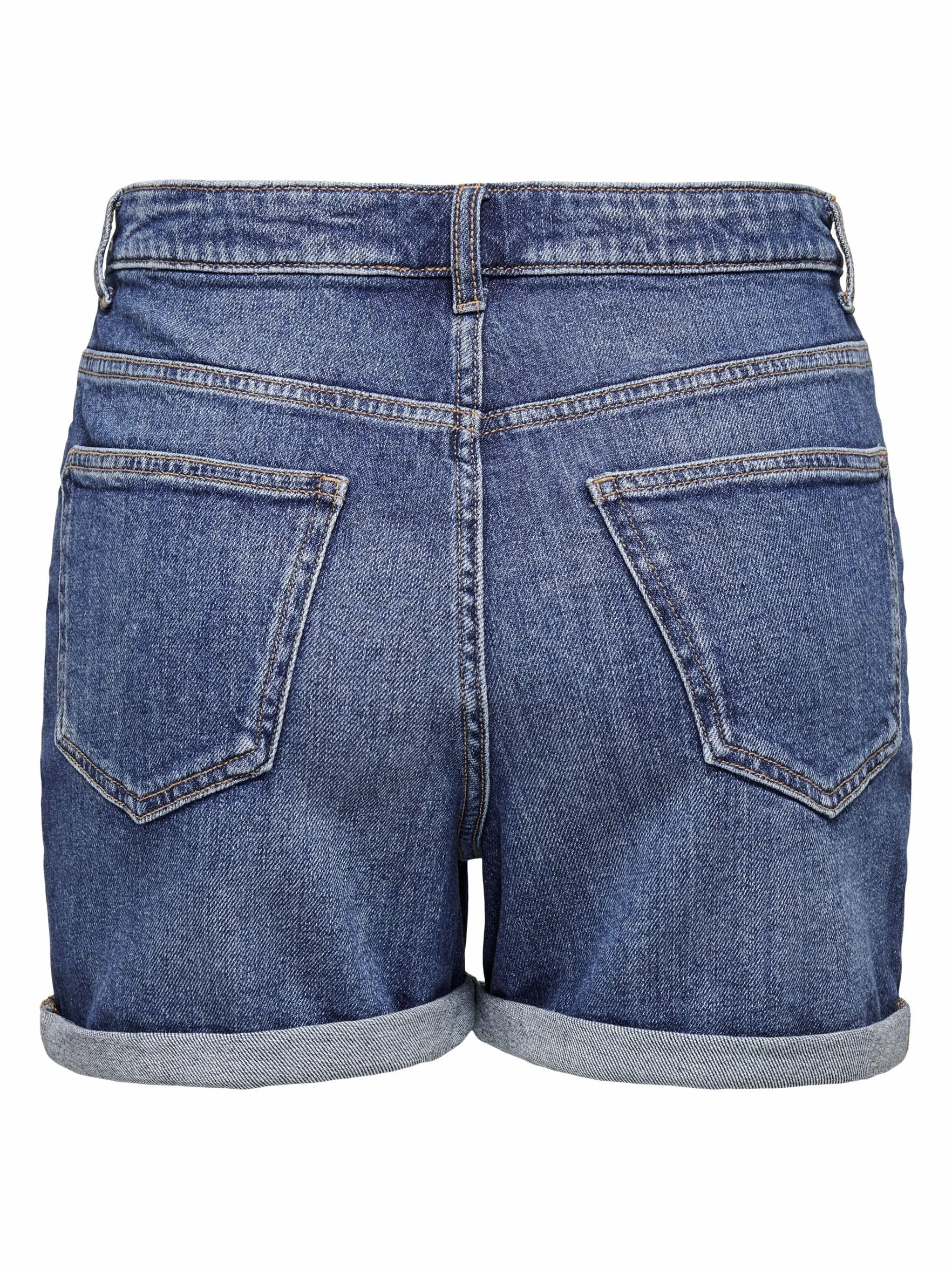 Only - Onljosephinestretch Shorts DNM Azg Noos, Pantaloncini in Jeans con vestibilità Normale e Passanti per Cintura Donna