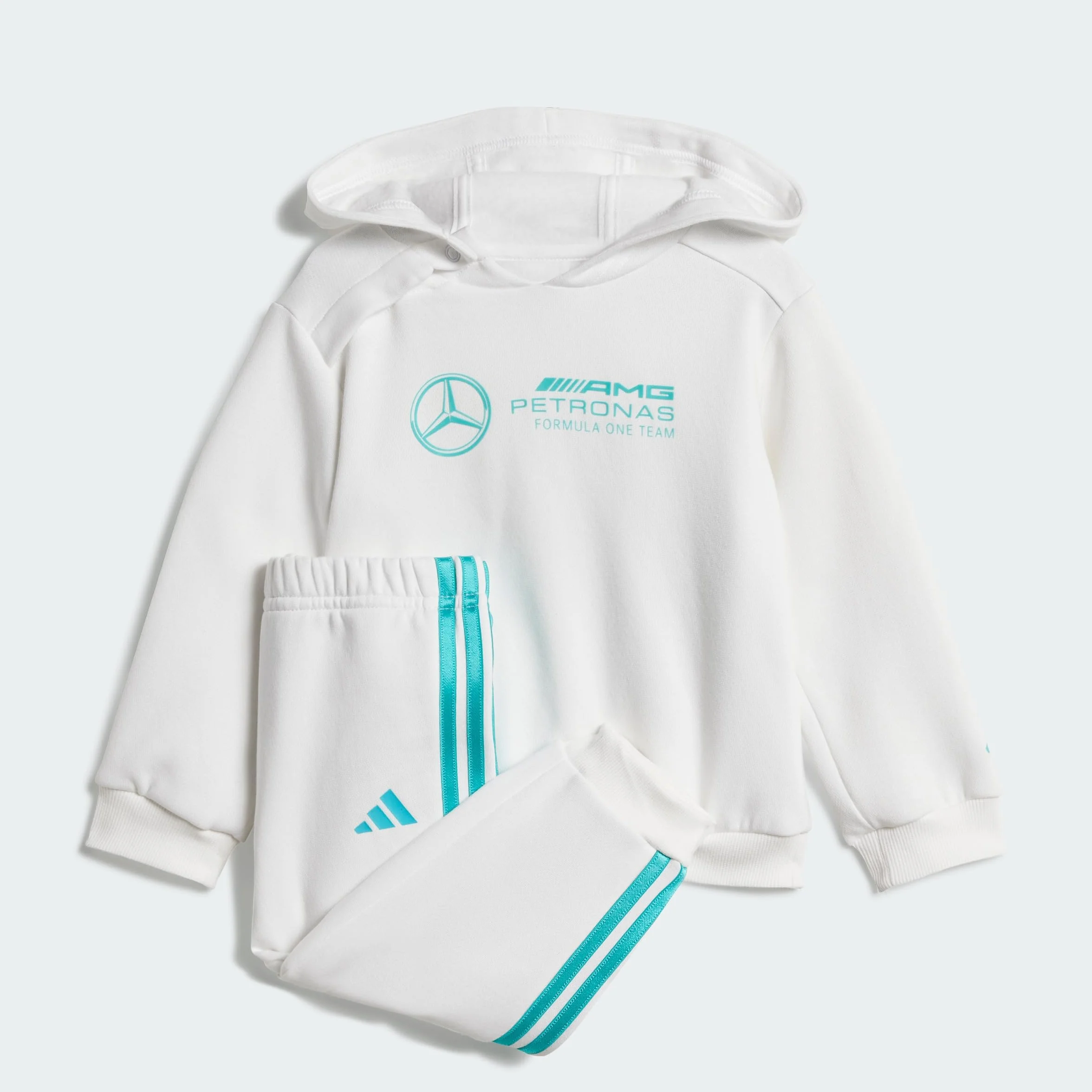 adidas Kids COMPLETO MERCEDES - AMG PETRONAS FORMULA ONE TEAM DNA BABY JOGGER LONG SLEEVE