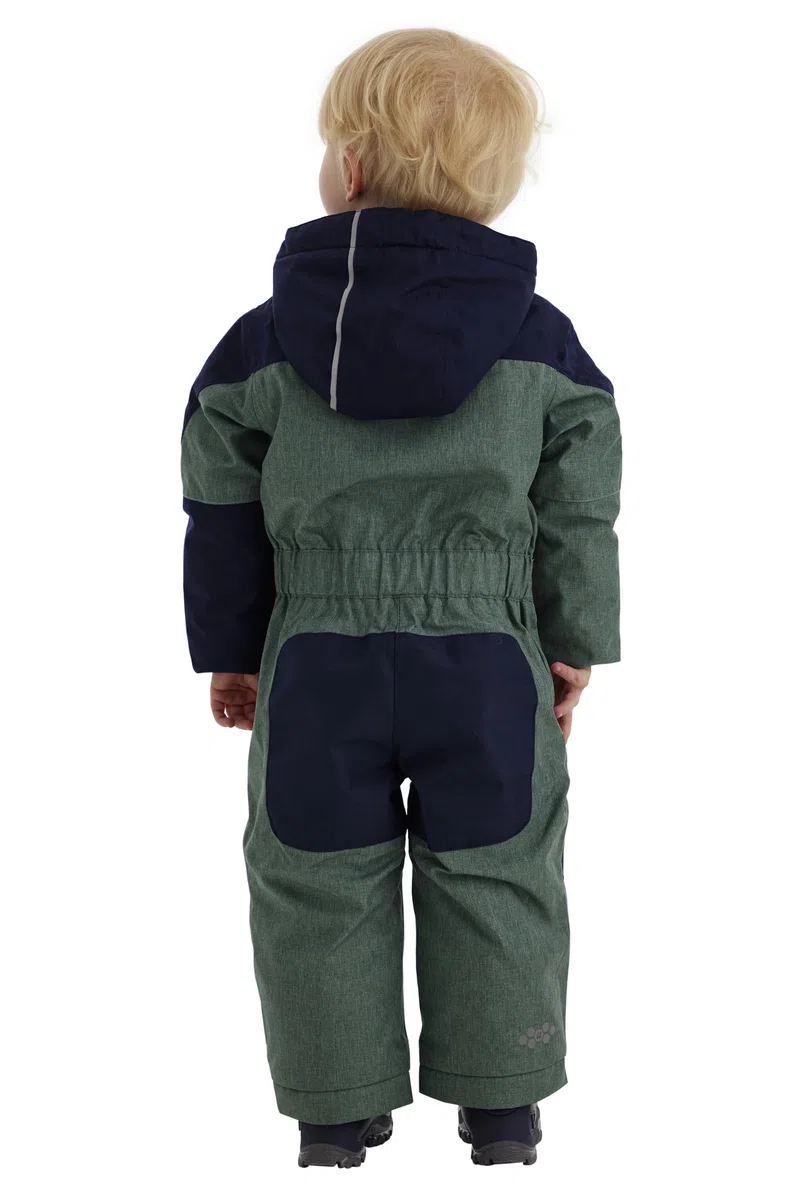 Killtec Kesley Mini Tuta da sci/tuta da neve con cappuccio e ghetta antineve Unisex - Bambini e ragazzi