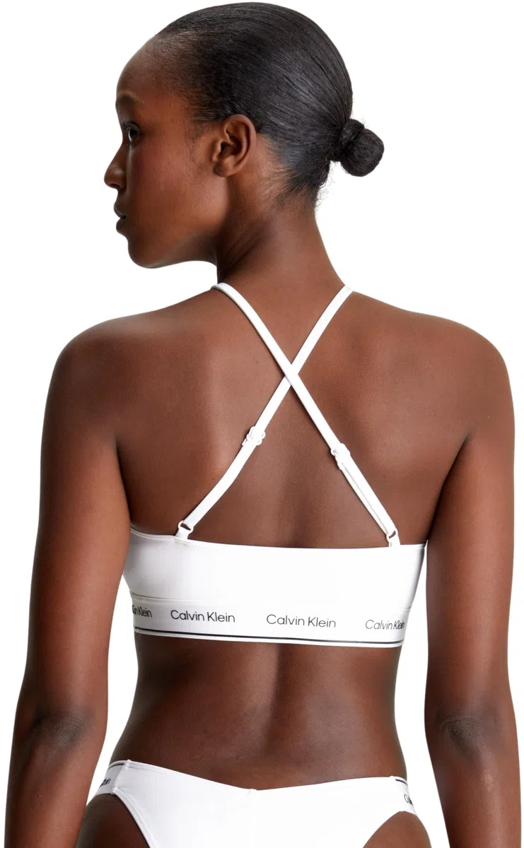 Calvin Klein Top Bikini Donna Bralette senza Ferretto