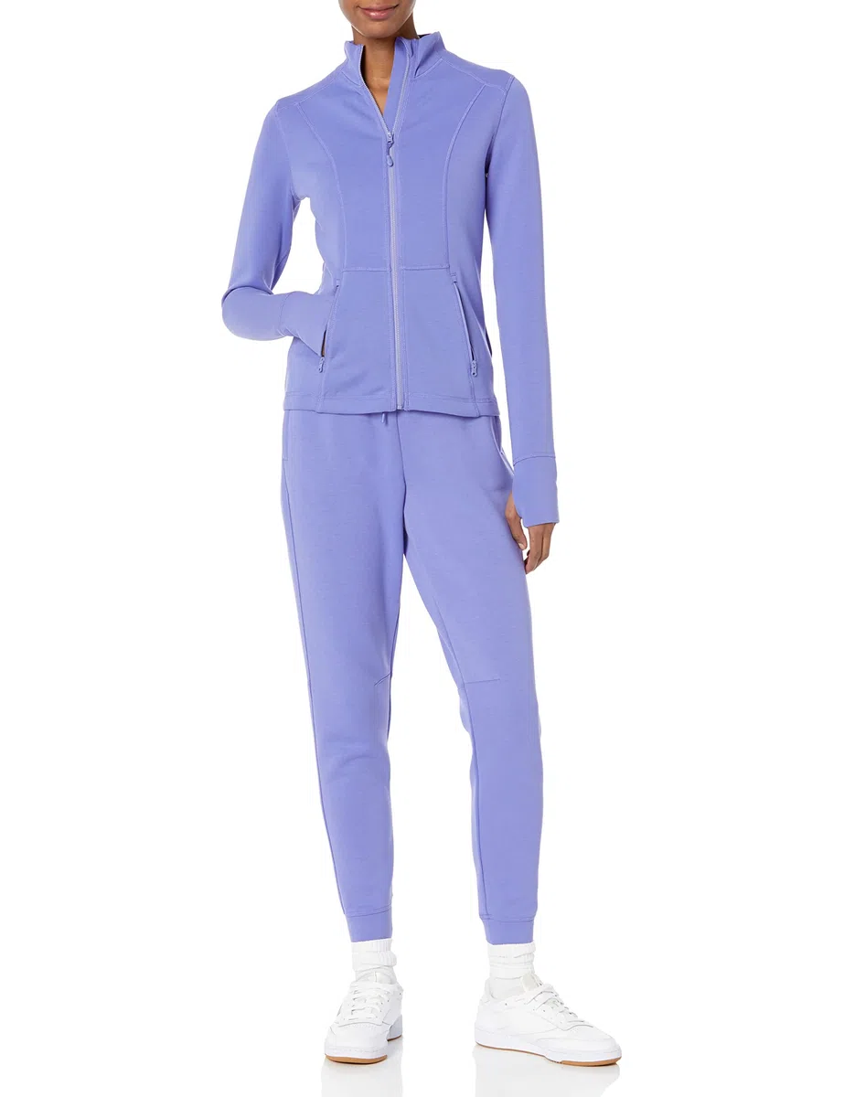 Amazon Essentials Donna Giacca Active Sweat con Zip