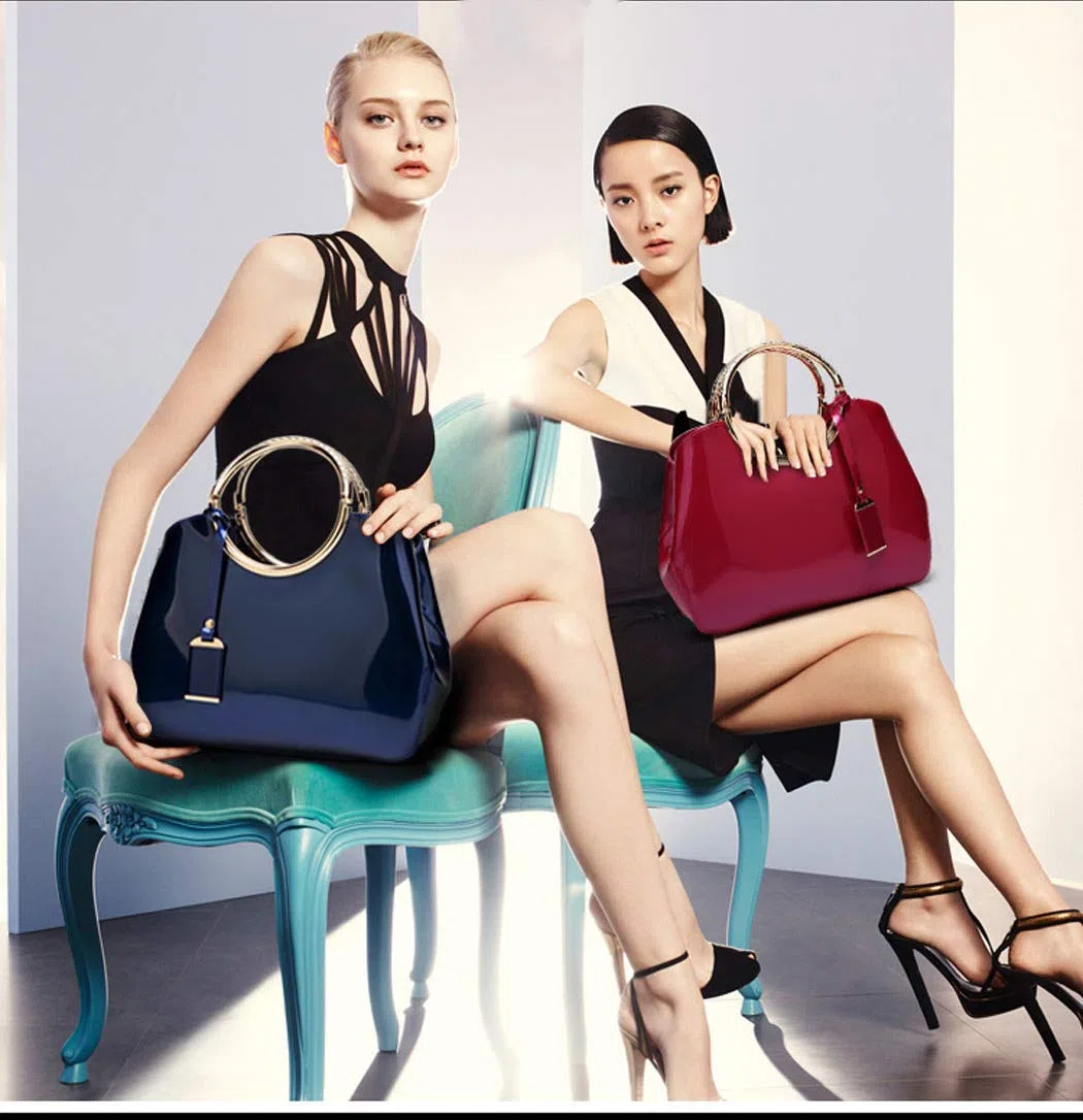 DEERWORD Donna Borse a Mano Borsa a Spalla Elegante Grandi Firmate Marca Tracolla Antifurto PU pelle 5376 1 pz