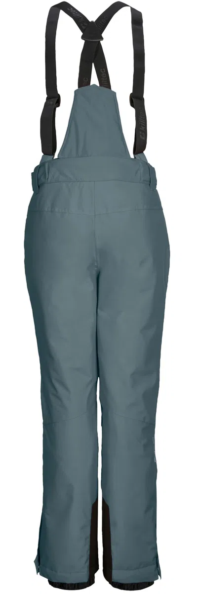 Killtec - Ksw 204 Bys Ski Pnts, Pantaloni da Sci/Funzionali con Pettorina con Zip, paraneve e Protezione Bordi Bambini e Ragazzi