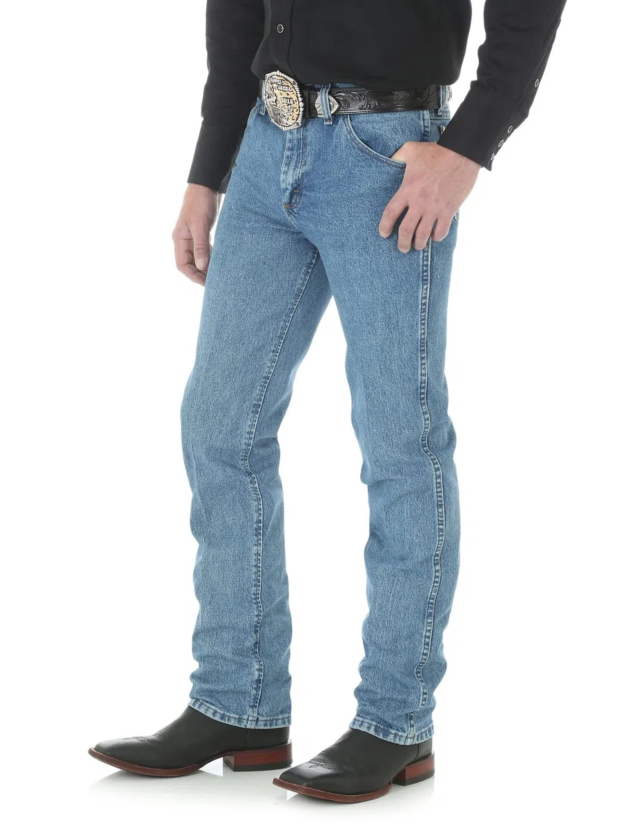 Wrangler - Premium Performance Cowboy Cut Slim Fit Jean, Jeans Uomo