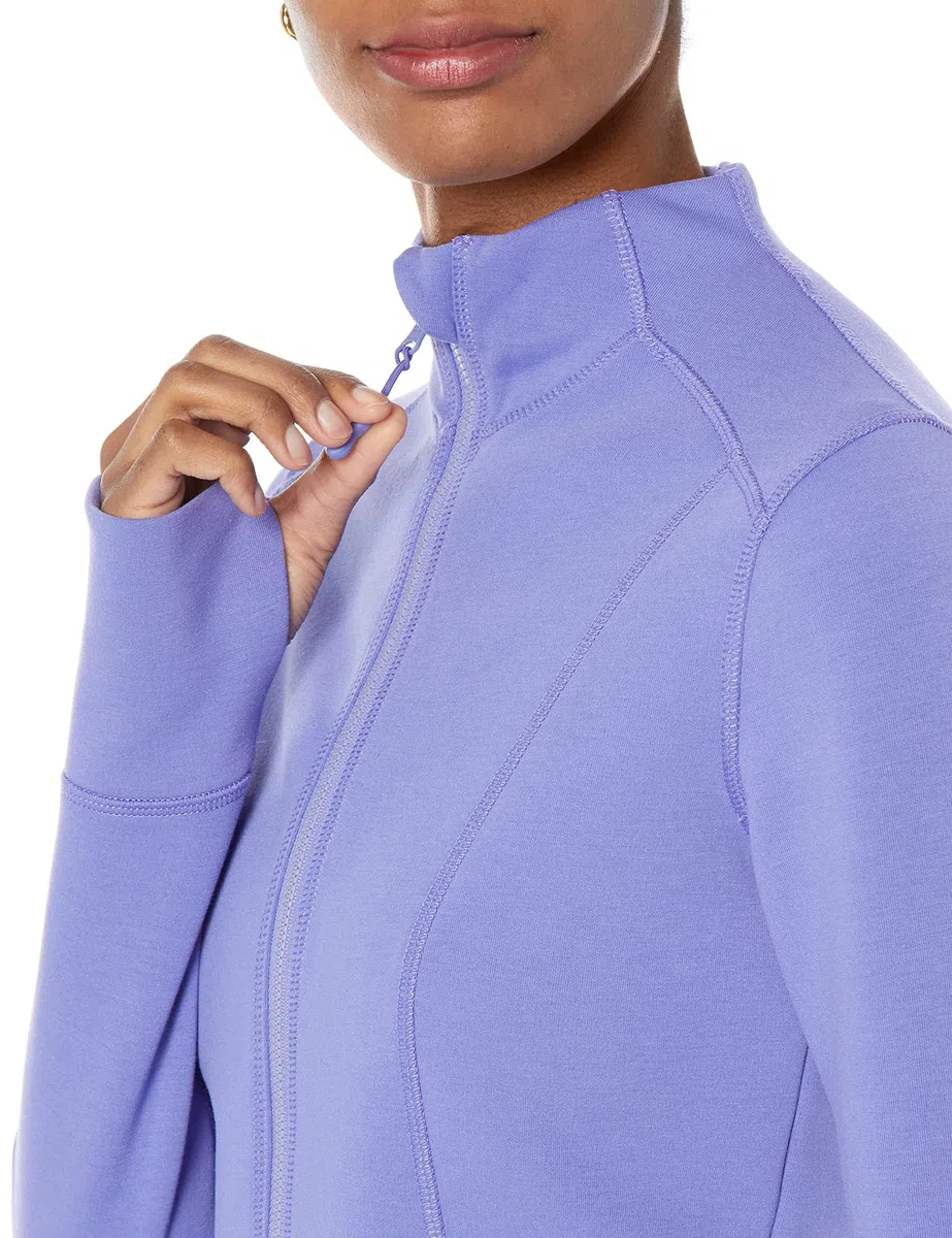 Amazon Essentials Donna Giacca Active Sweat con Zip