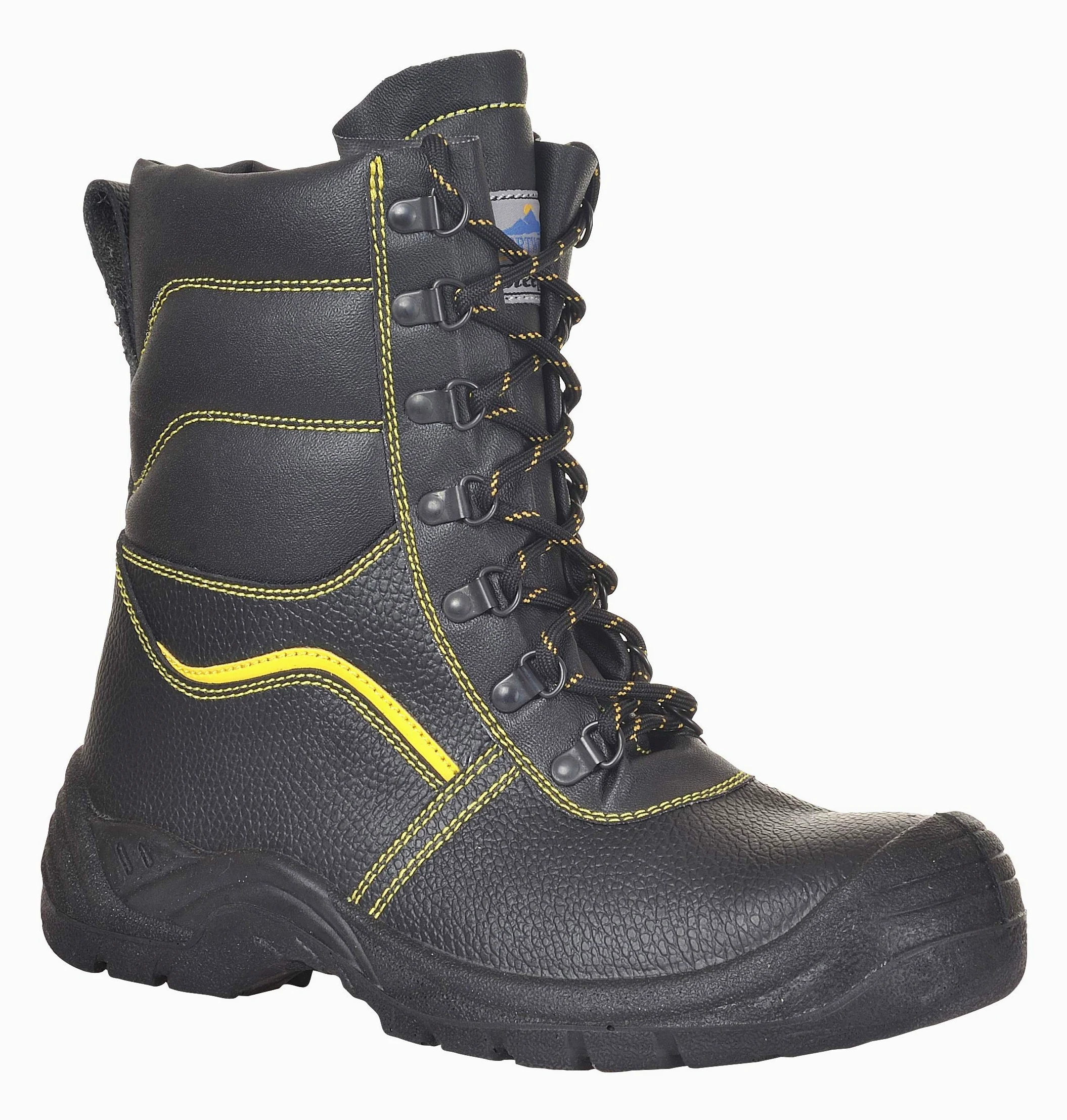 Portwest FW05 S3 Ci Stivali Antinfortunistici, Unisex - Adulto, SRC, Nero (Nero Bkgr), 37 EU (4 UK)